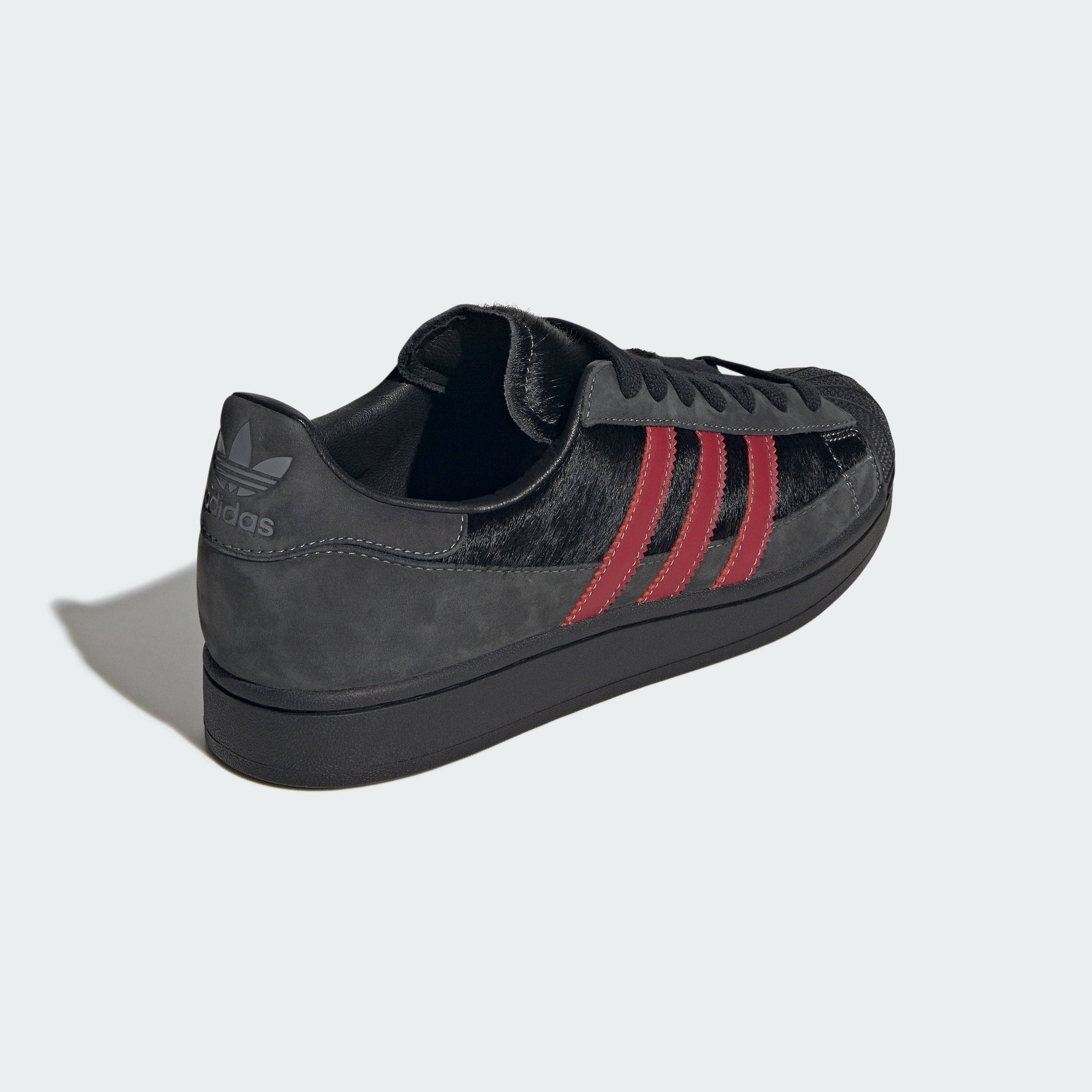 adidas Superstar II MG Black Victory Red HP7188 back