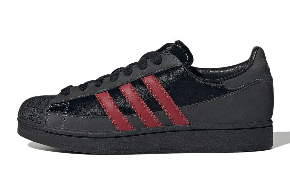 adidas Superstar II MG Black Victory Red