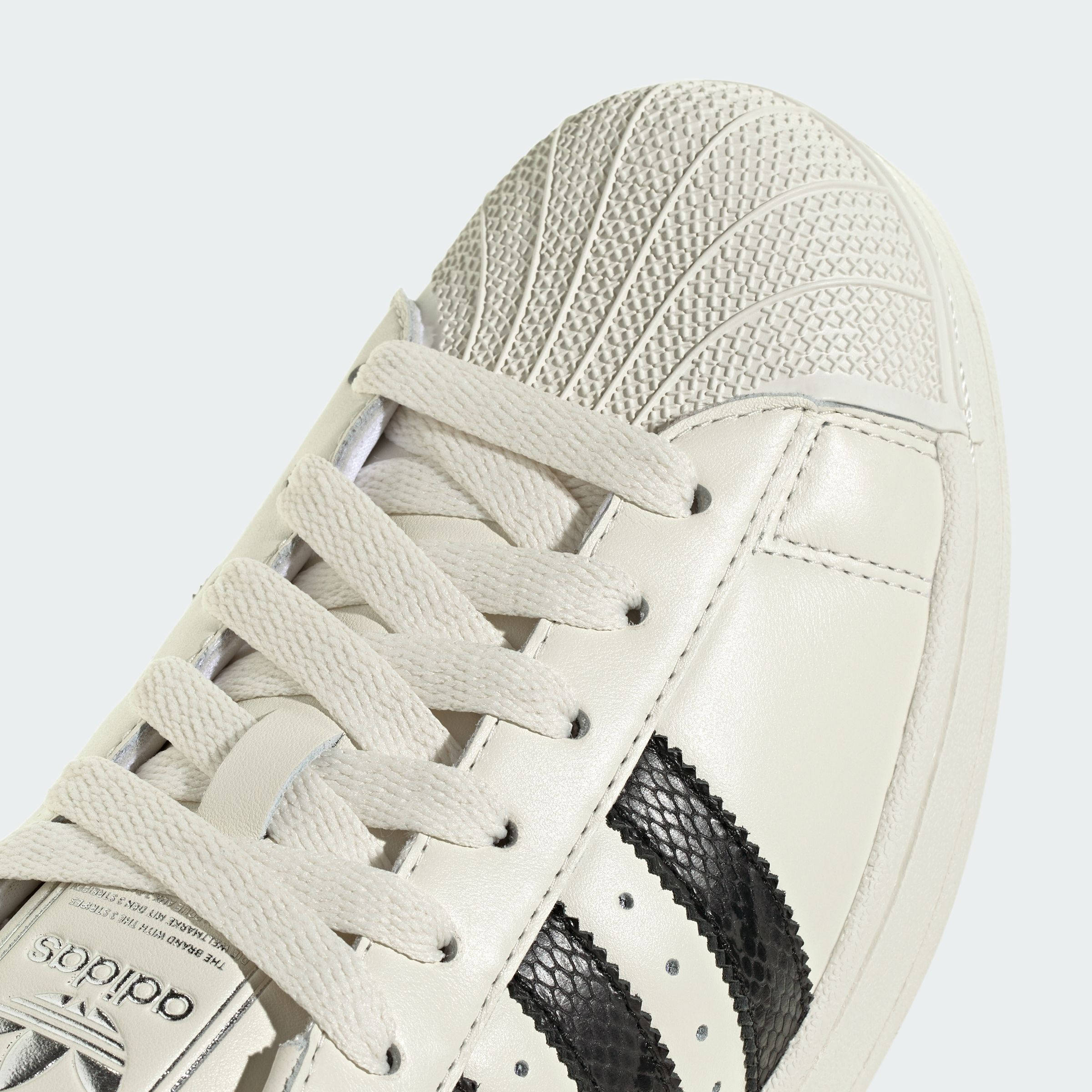 adidas Superstar II Off-White Black KJ5952 toe