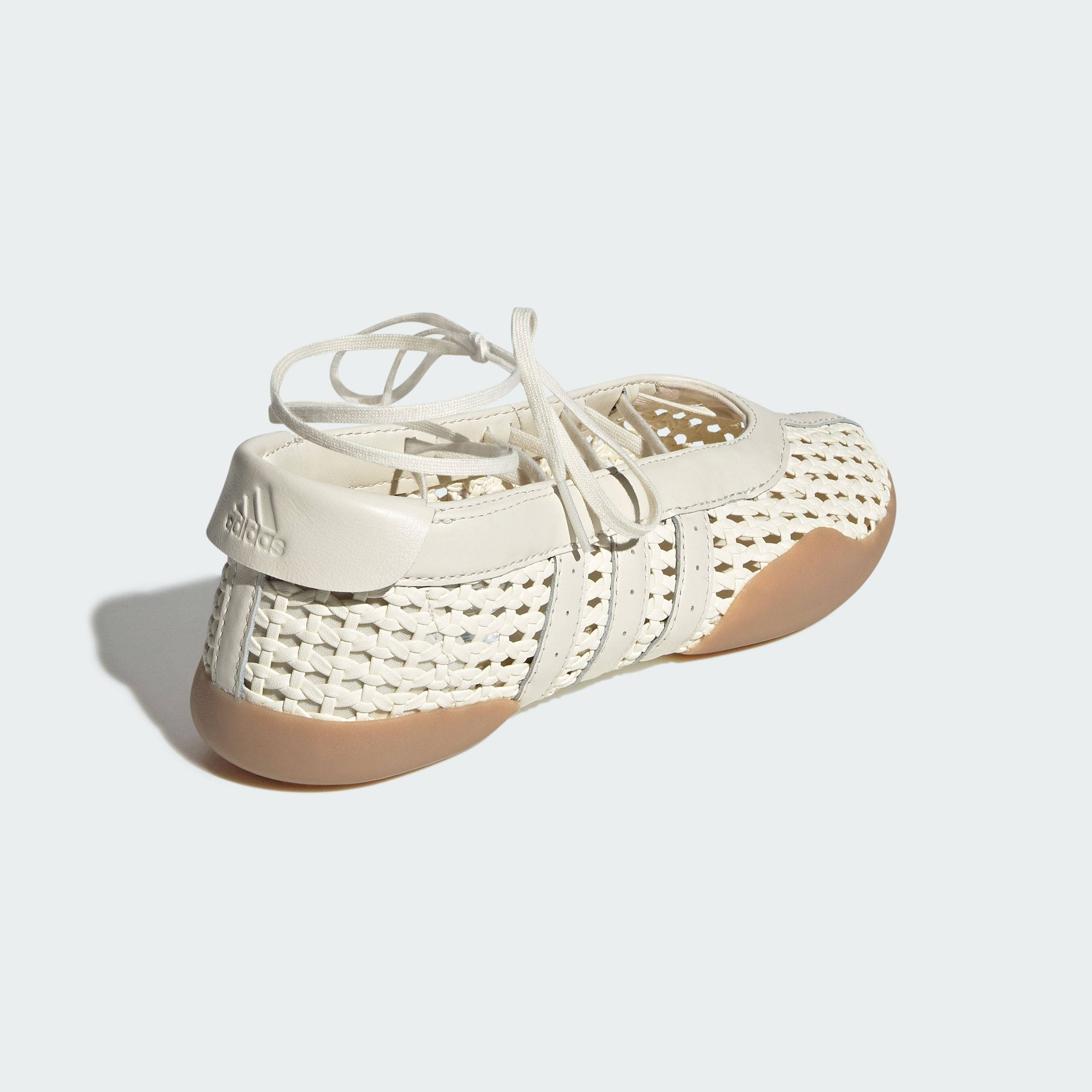 adidas Taekwondo Mei Ballet Basketweave Warm White KI3582 back