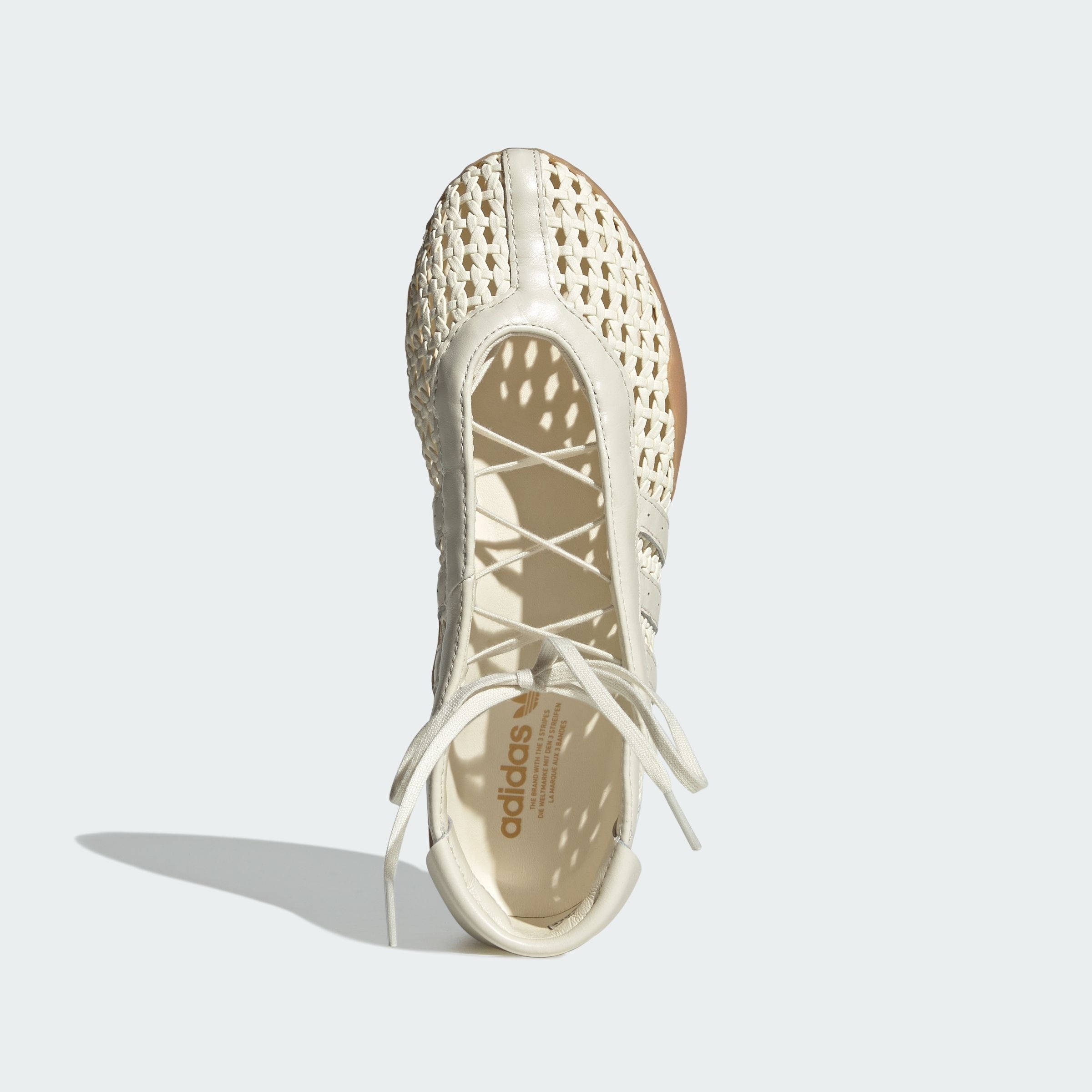 adidas Taekwondo Mei Ballet Basketweave Warm White KI3582 middle