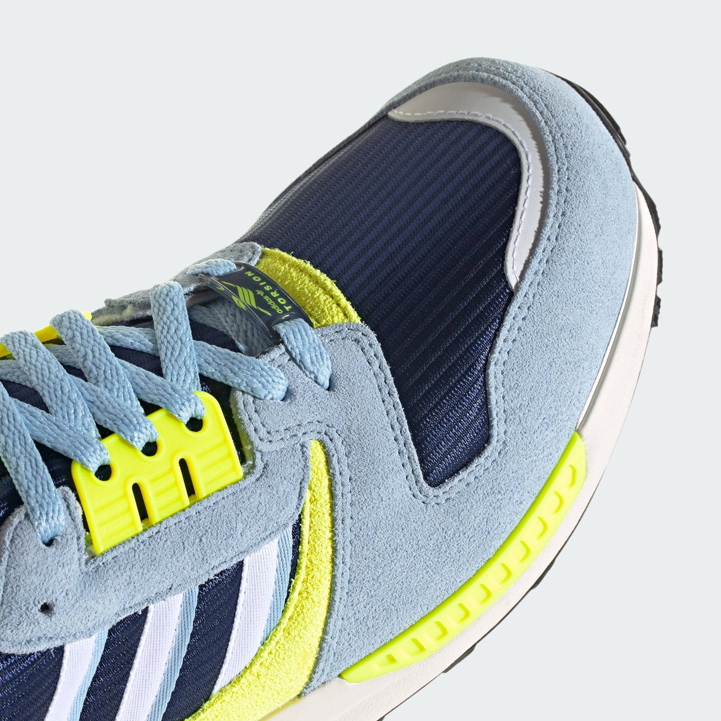 adidas ZX 8000 Dark Blue White Solar Yellow KI5674 toe