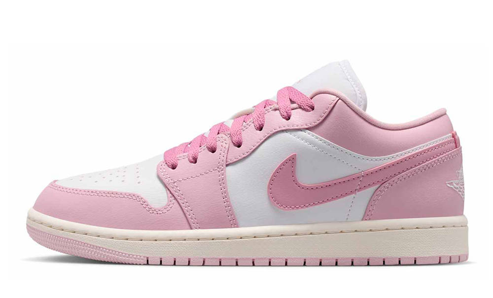 Air Jordan 1 Low Iced Carmine White DC0774-607