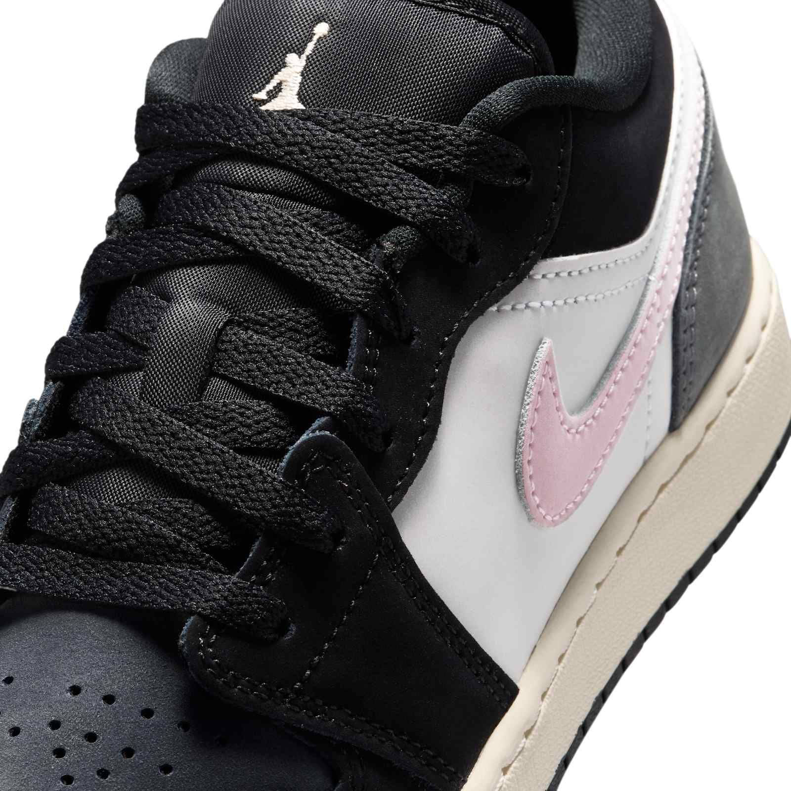 Air Jordan 1 Low SE GS Black Iced Carmine II1257-006 side