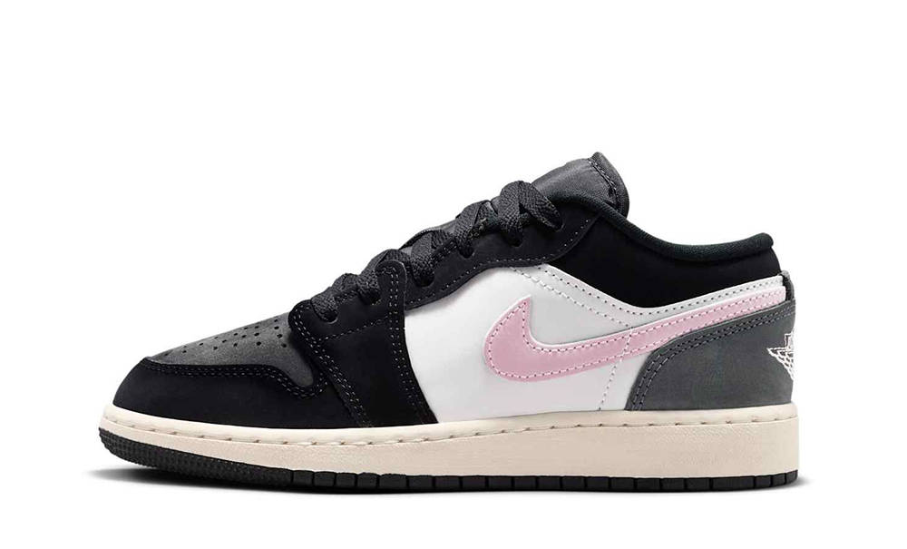 Air Jordan 1 Low SE GS Black Iced Carmine II1257-006