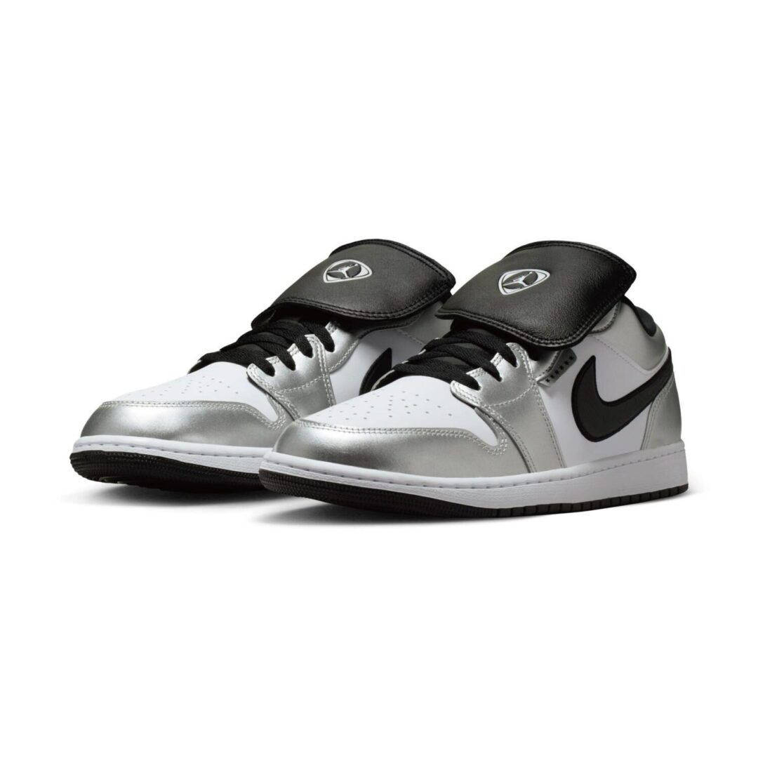 Air Jordan 1 Low White Metallic Silver | IR2278-100 | The Sole