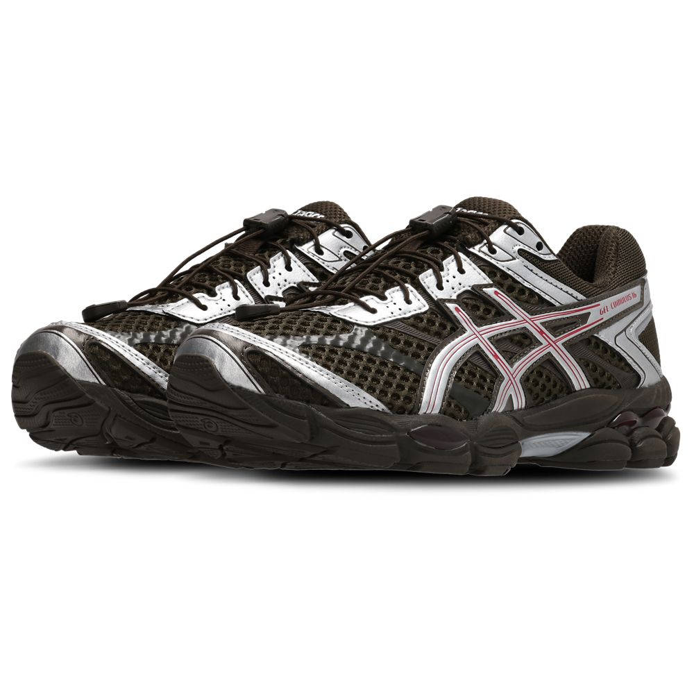 ASICS Gel-Cumulus 16 Black Coffee Oxblood 1203B098-200 front