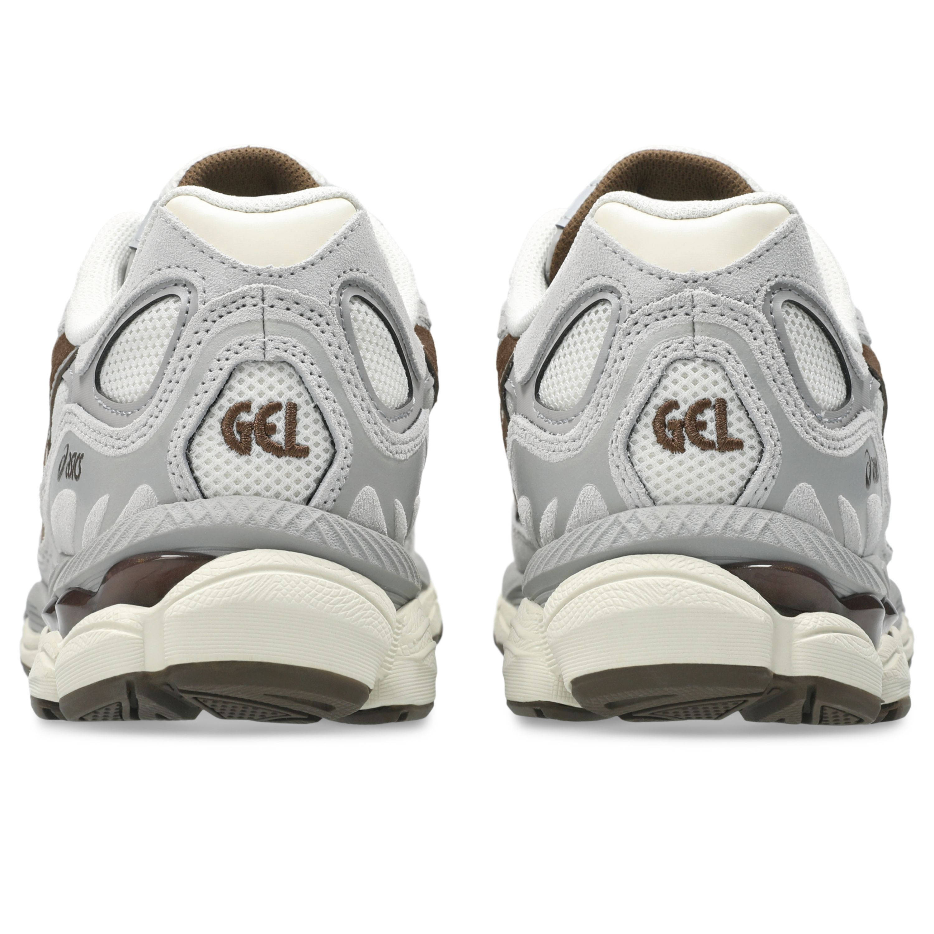 ASICS Gel-NYC Cream Cement Grey Brown 1203A383-114 bacl