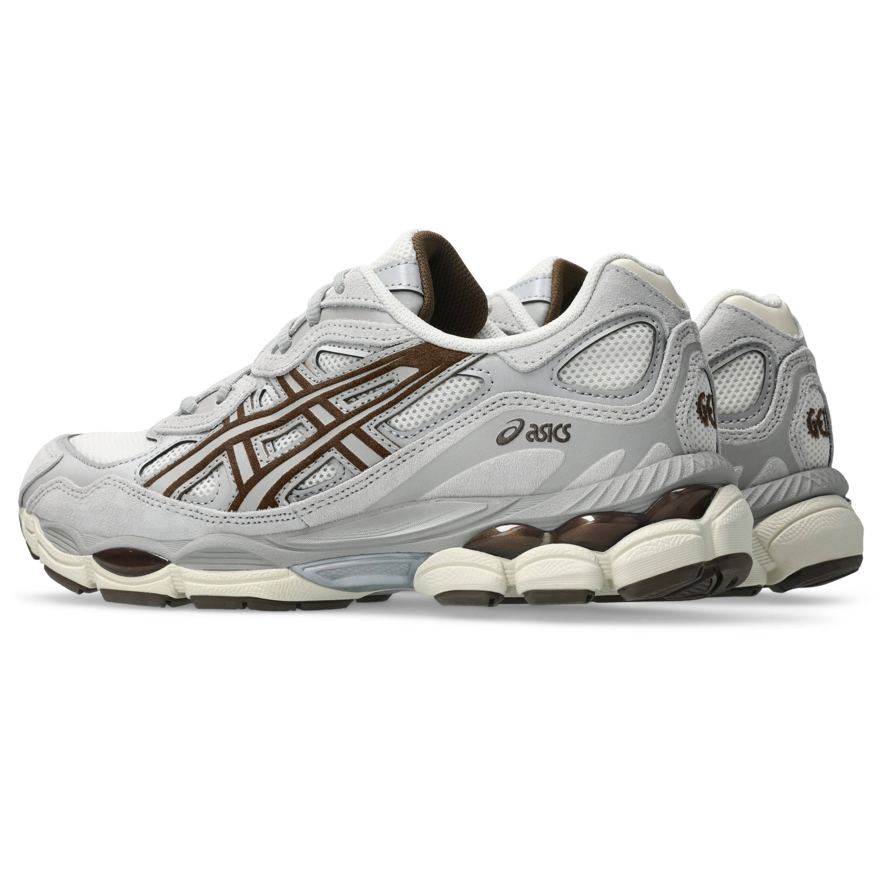 ASICS Gel-NYC Cream Cement Grey Brown 1203A383-114 side