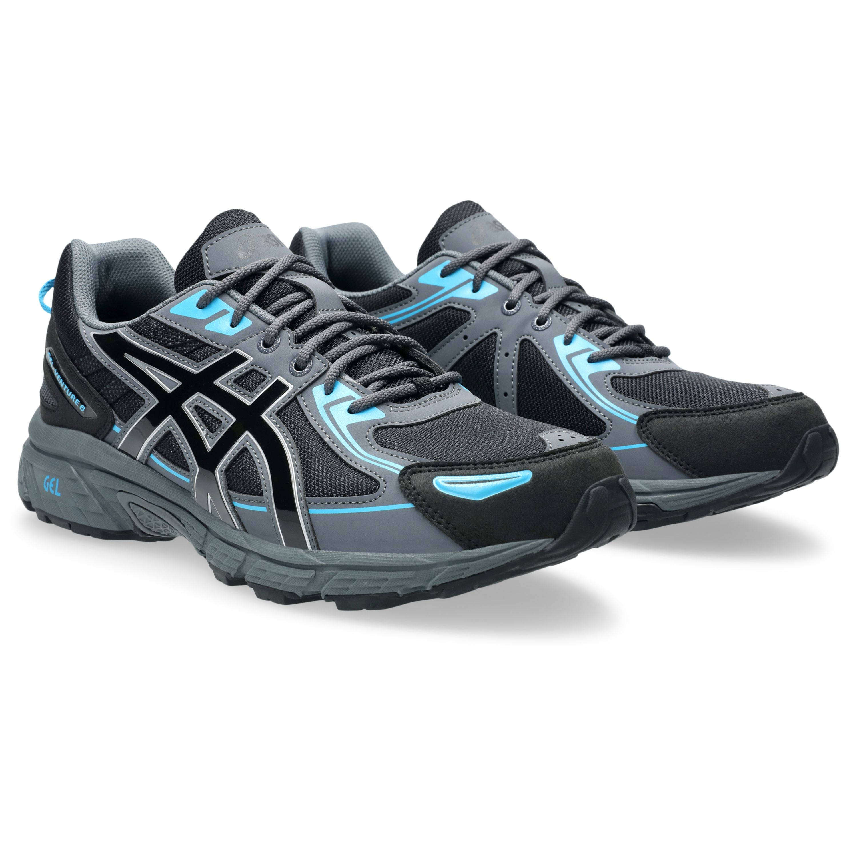 ASICS Gel-Venture 6 Black Carrier Grey 1203A438-003 front