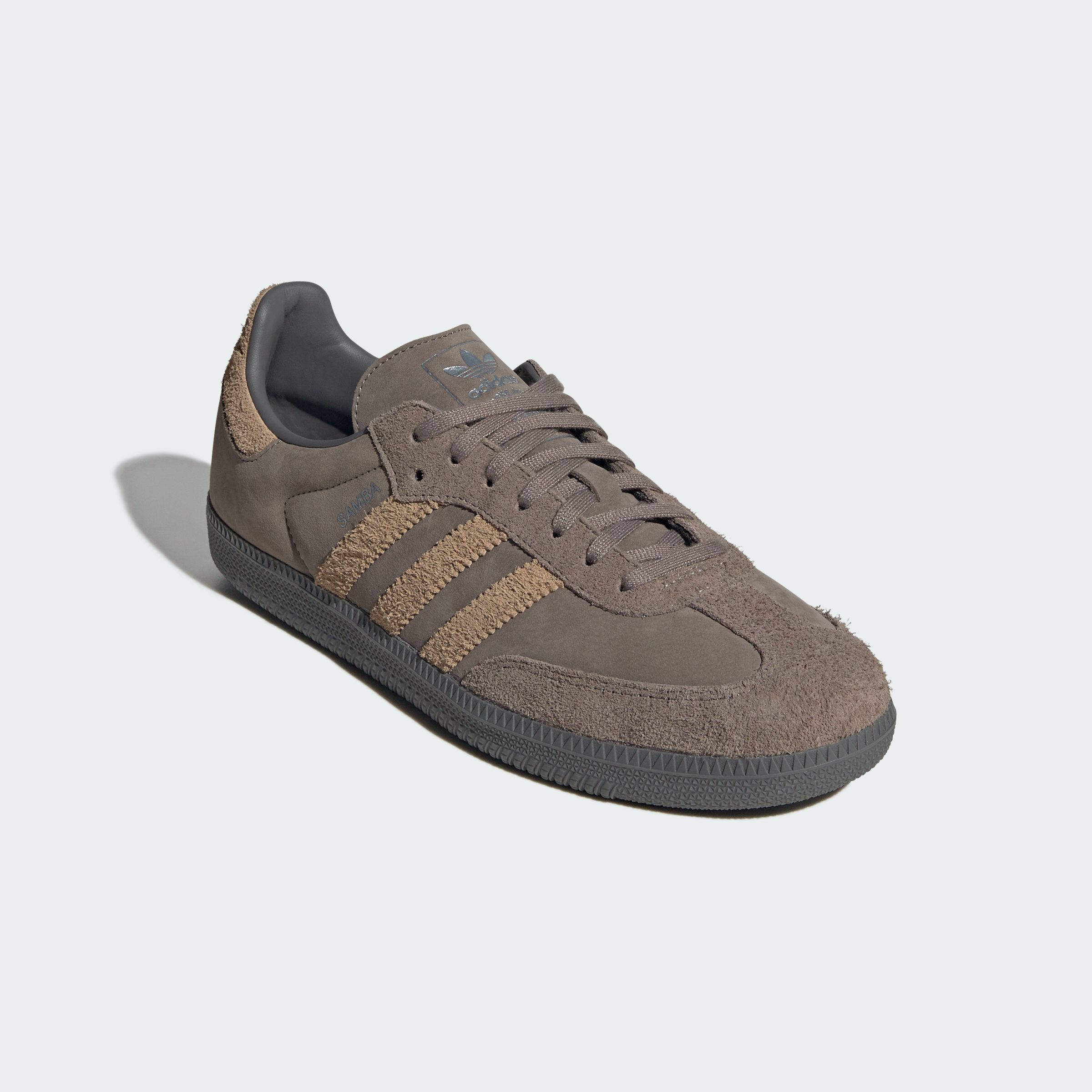 Beauty And Youth x adidas Samba OG Brown Cardboard KI0014 front