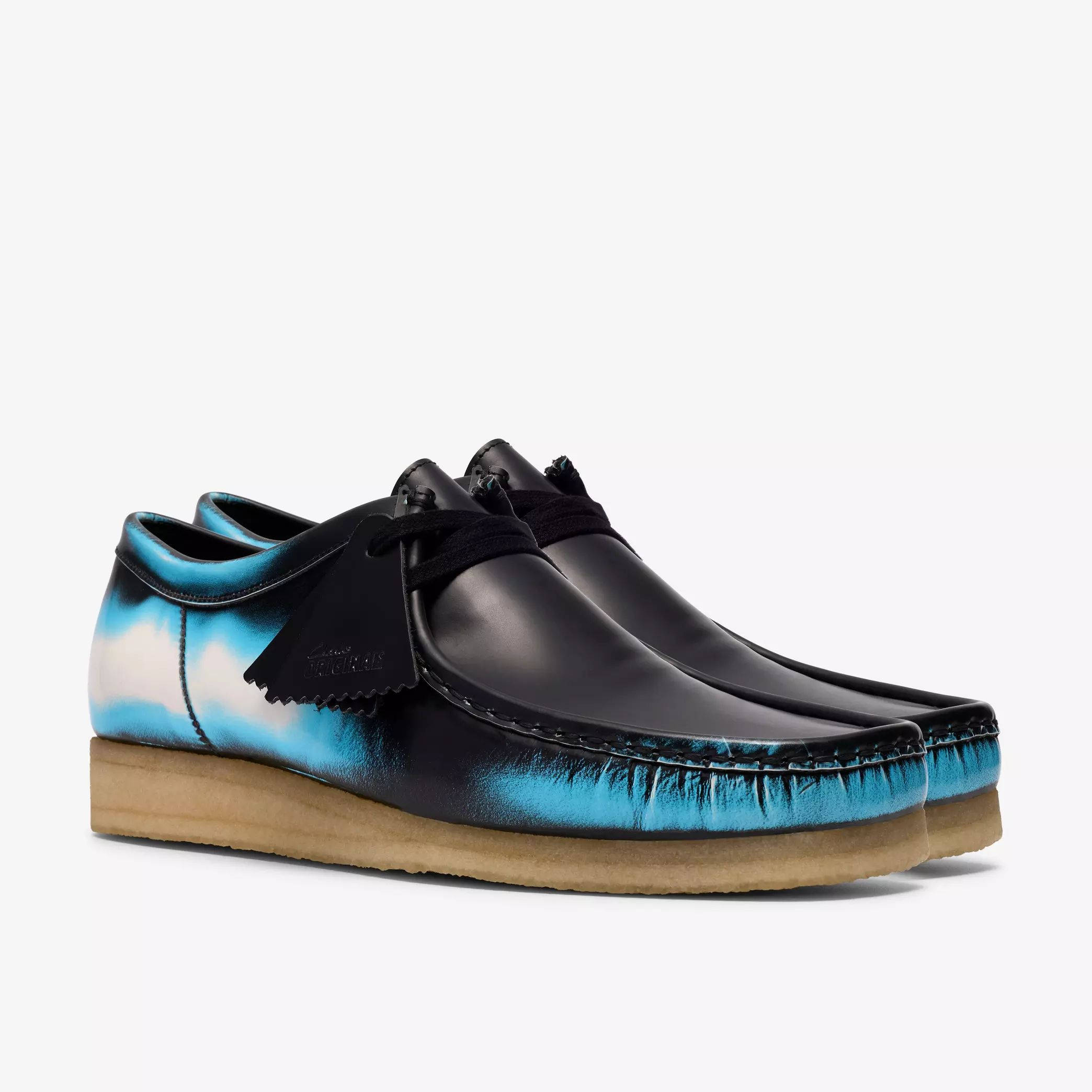 Needles x Clarks Wallabee Strap Black | 26181479 | The Sole Supplier
