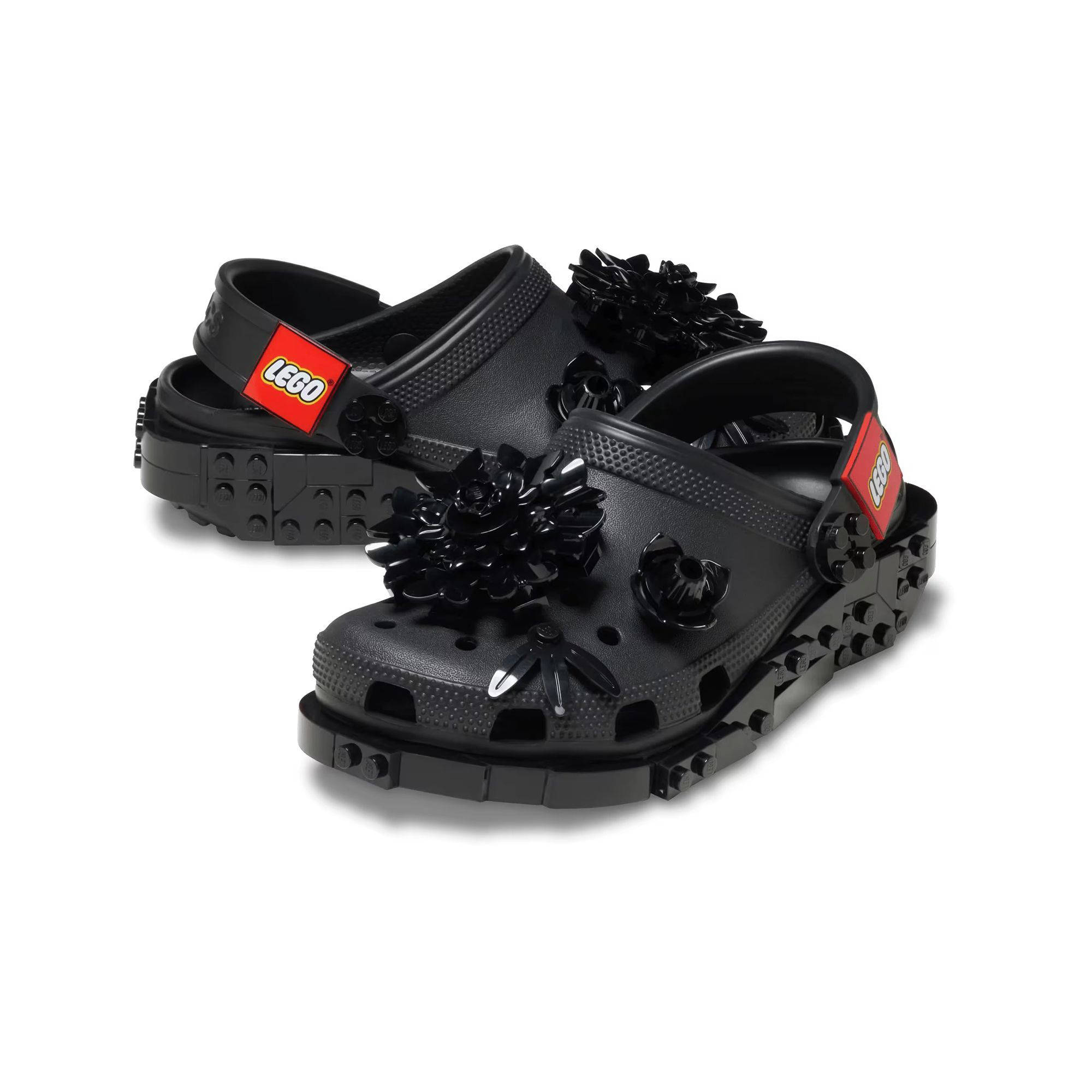 LEGO x Crocs Classic Clog Triple Black 212982-90H front