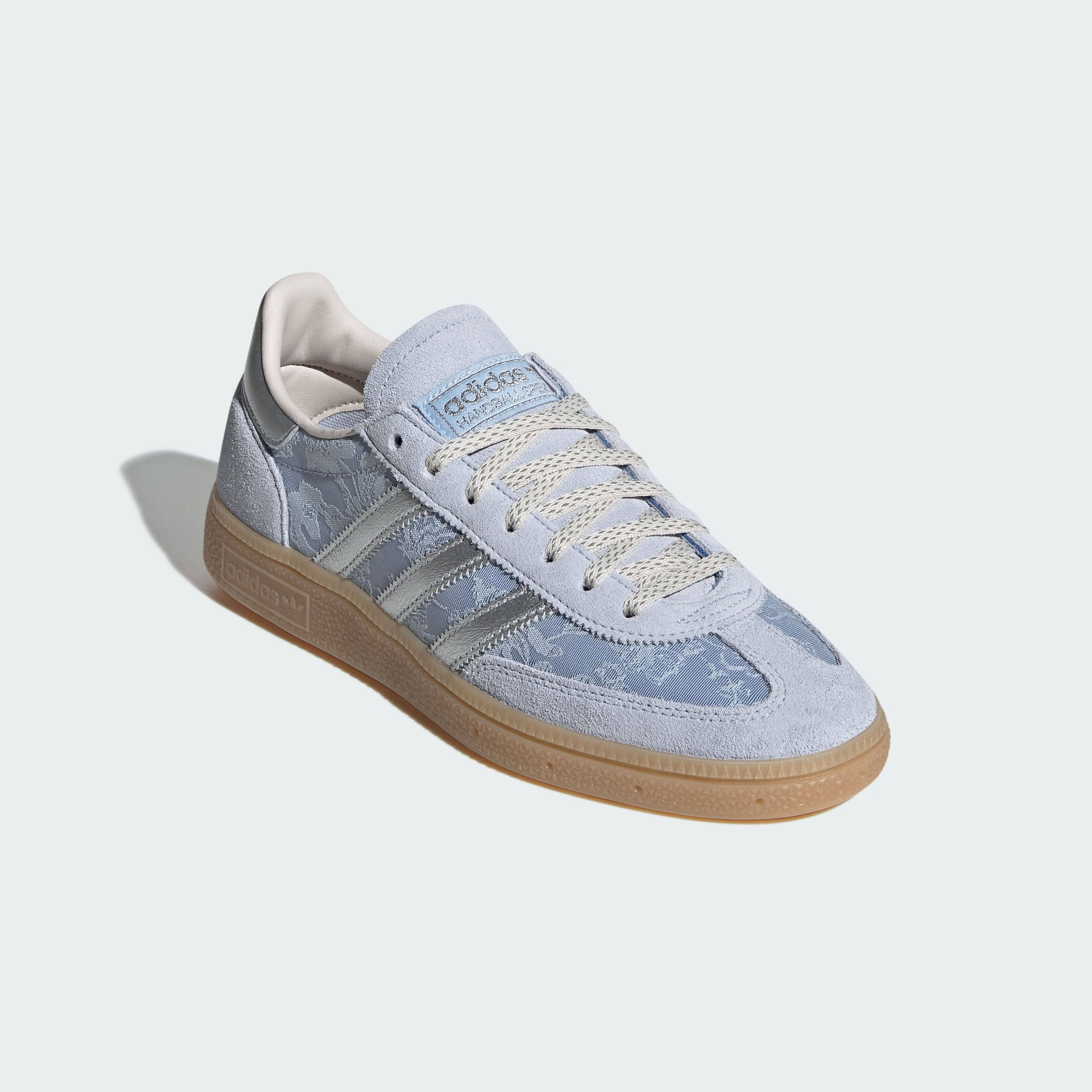 Liberty London x adidas Handball Spezial Delft Blue Front