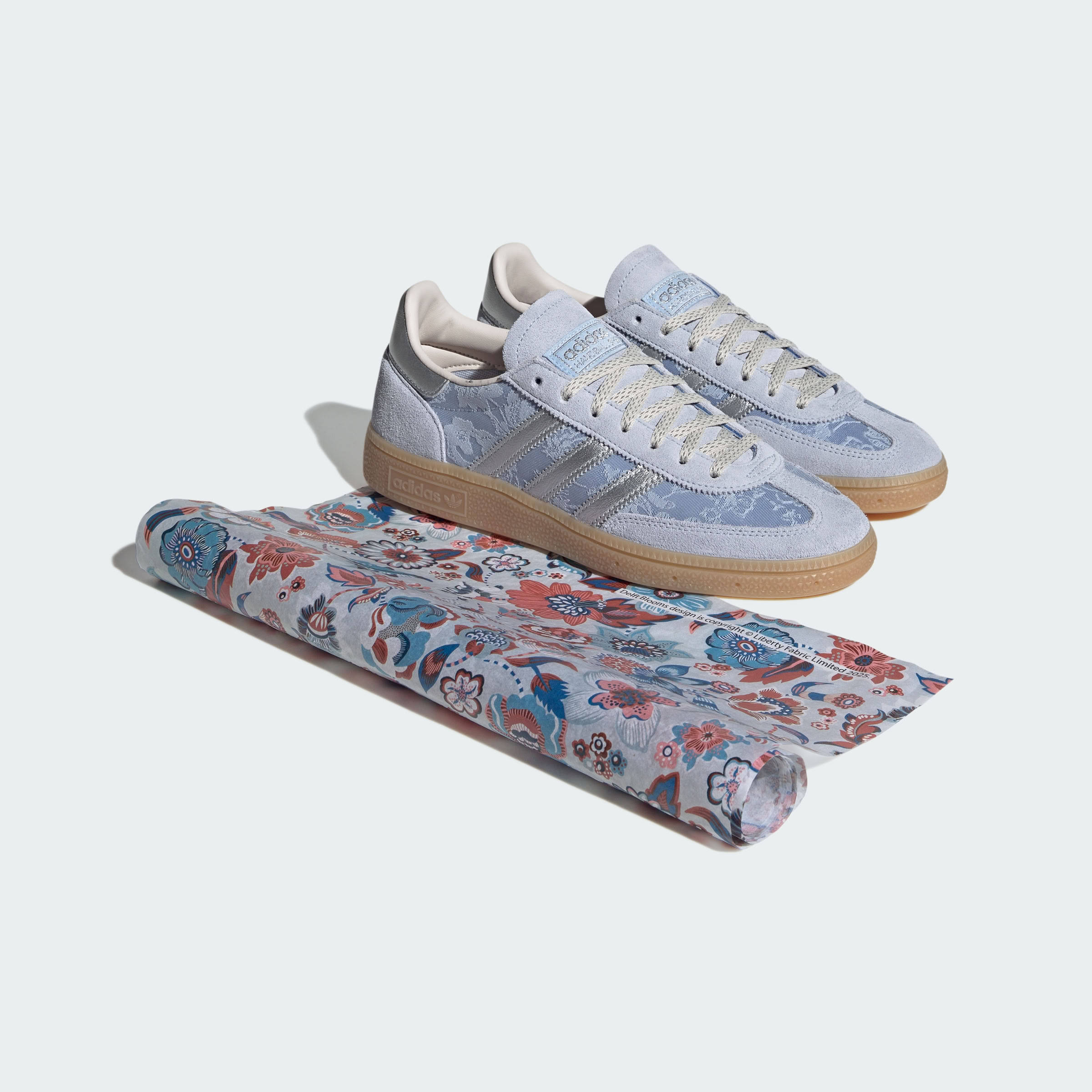 Liberty London x adidas Handball Spezial Delft Blue Pack