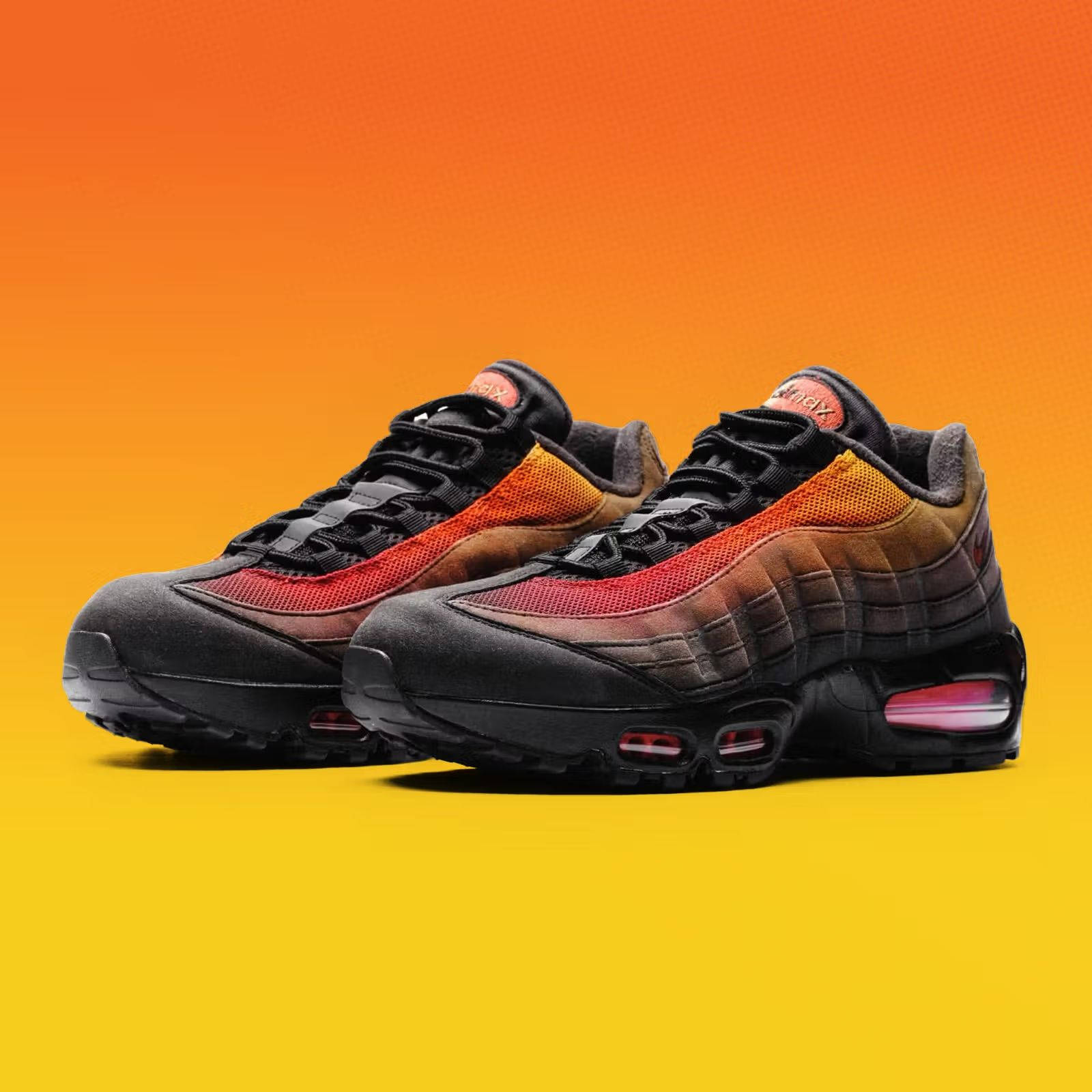 LORENZ.OG x Block P x Nike Air Max 95 Orange Multi front