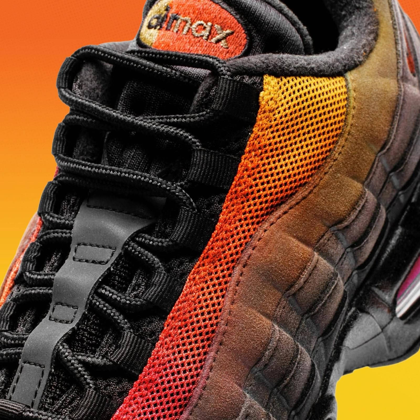 LORENZ.OG x Block P x Nike Air Max 95 Orange Multi side