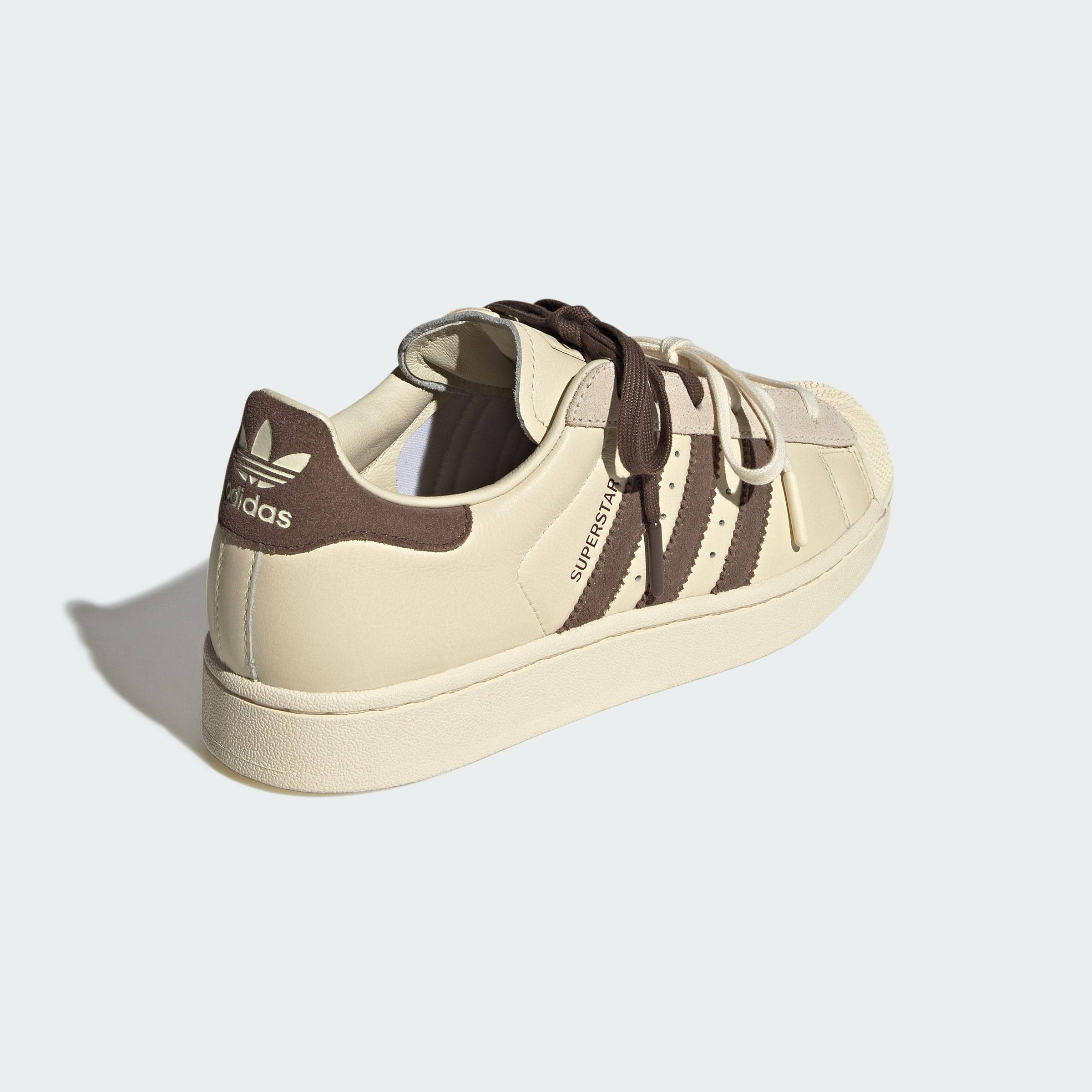 Molly-Mae x adidas Superstar Latte back