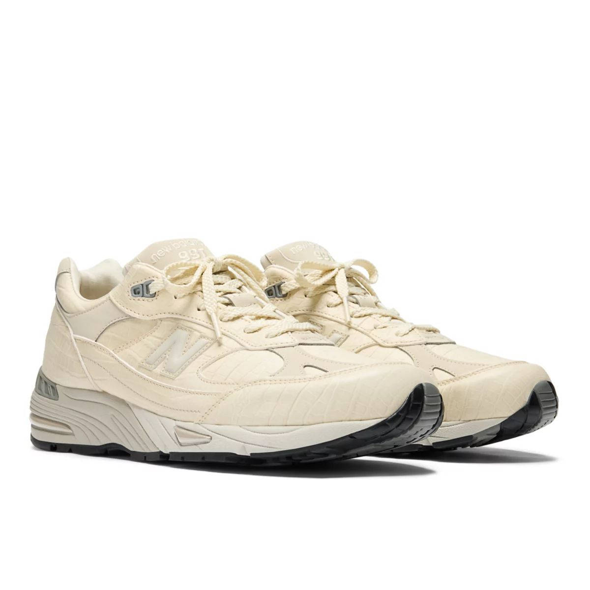 New Balance 991v1 Oyster Grey Pistachio Shell M991CR1 front