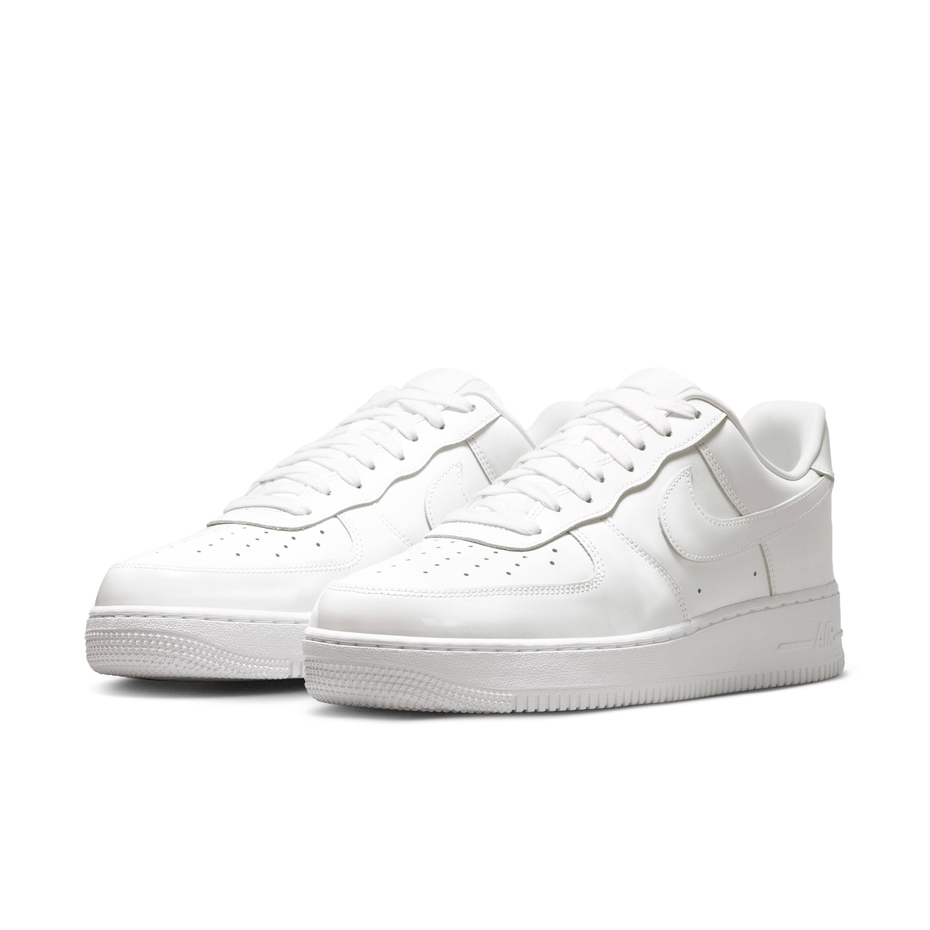 Nike Air Force 1 Low Premium White Patent IV2857-100 front
