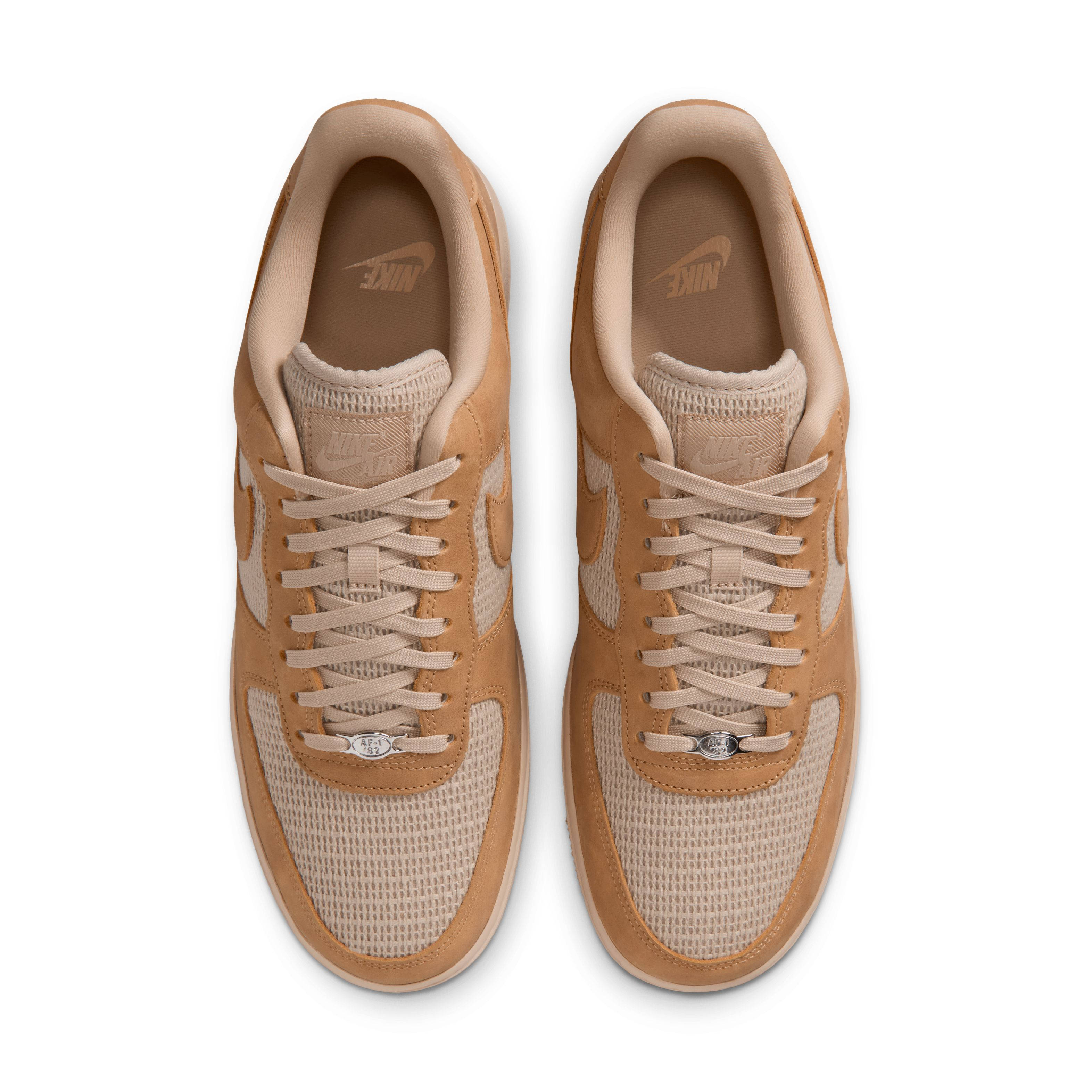Nike Air Force 1 Low Woven Twine Yellow Linen II9807-700 middle