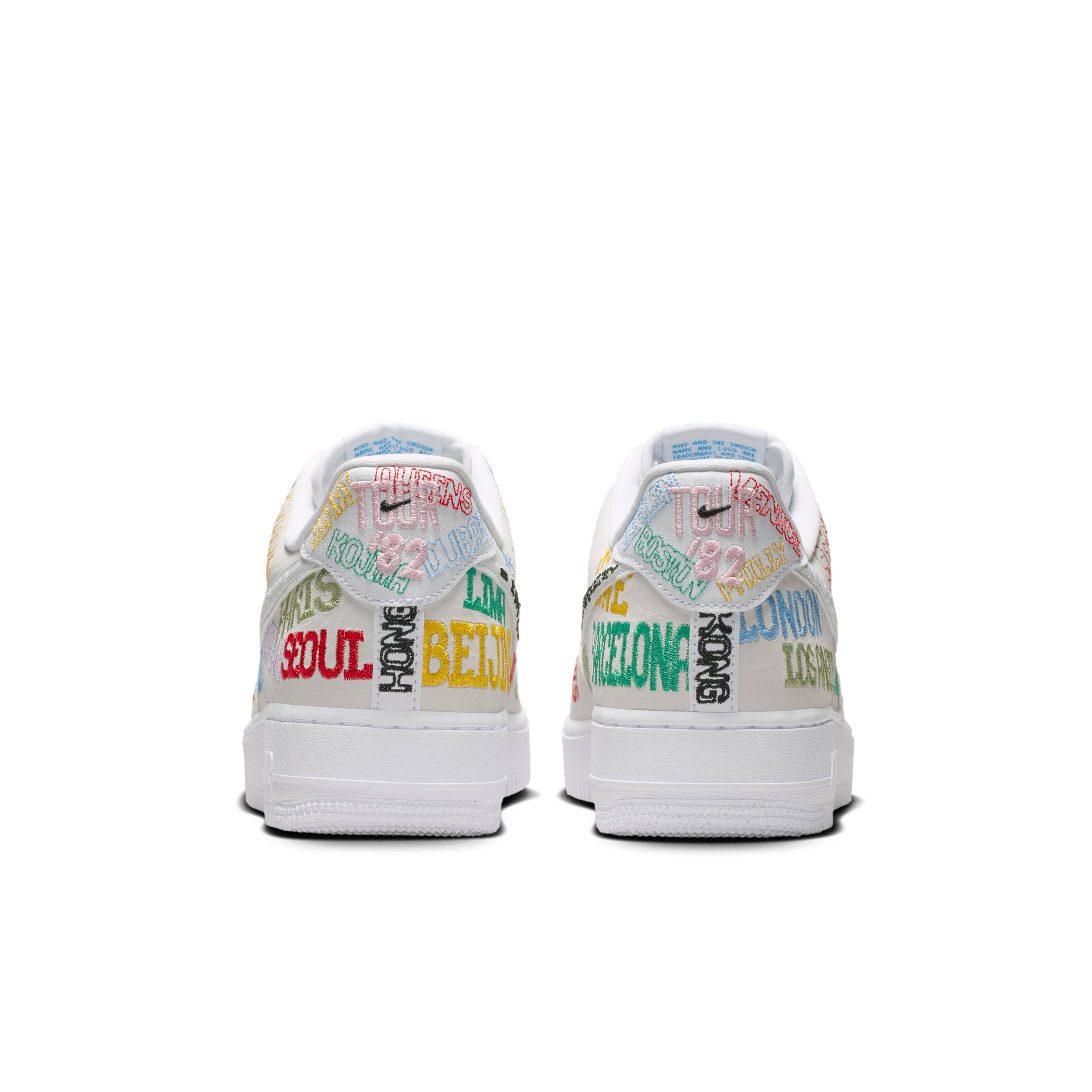 Nike Air Force 1 On Tour White II1549-100 back