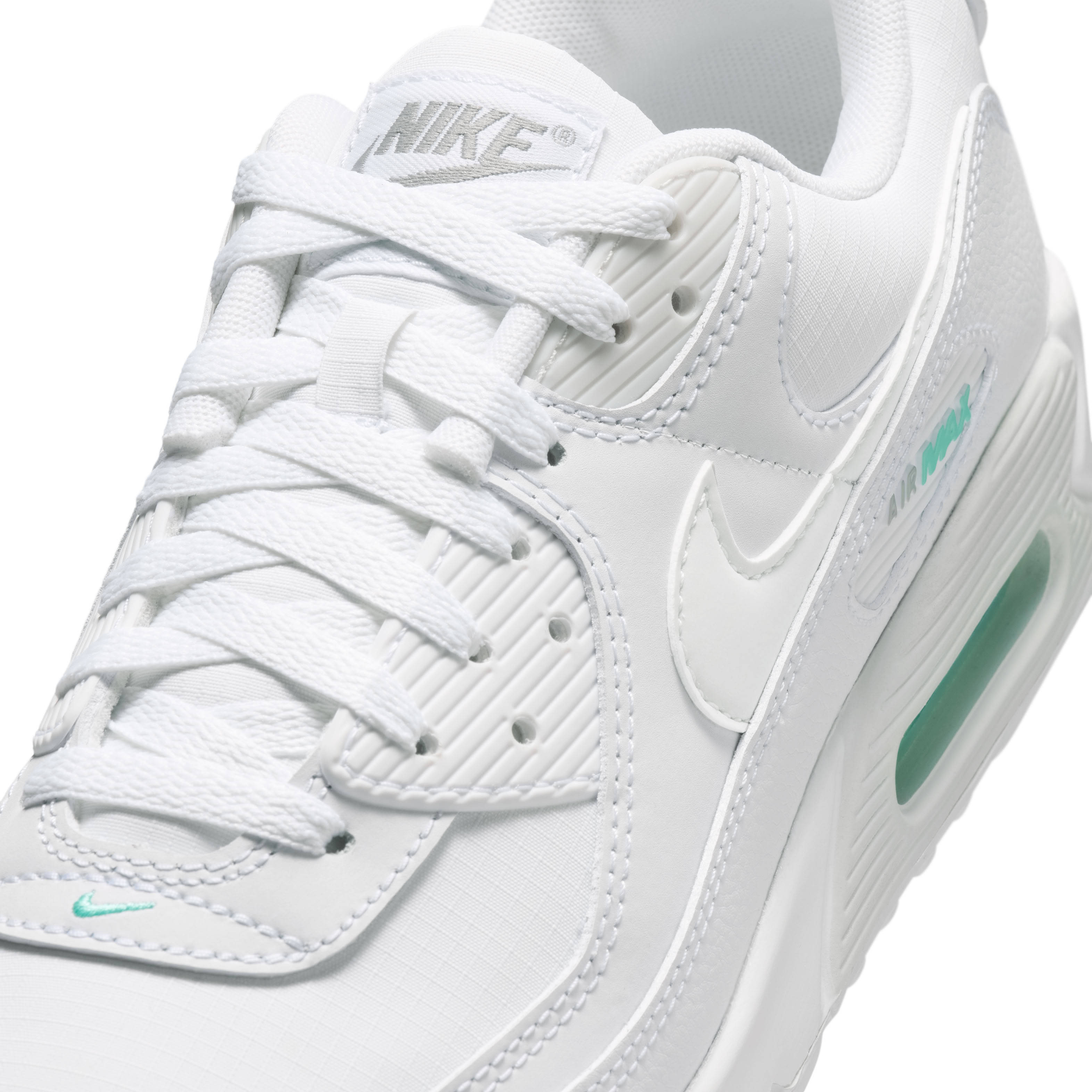 Nike Air Max 90 White Hyper Turquoise Detail