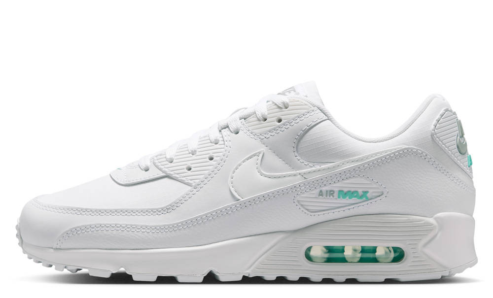 Nike Air Max 90 White Hyper Turquoise