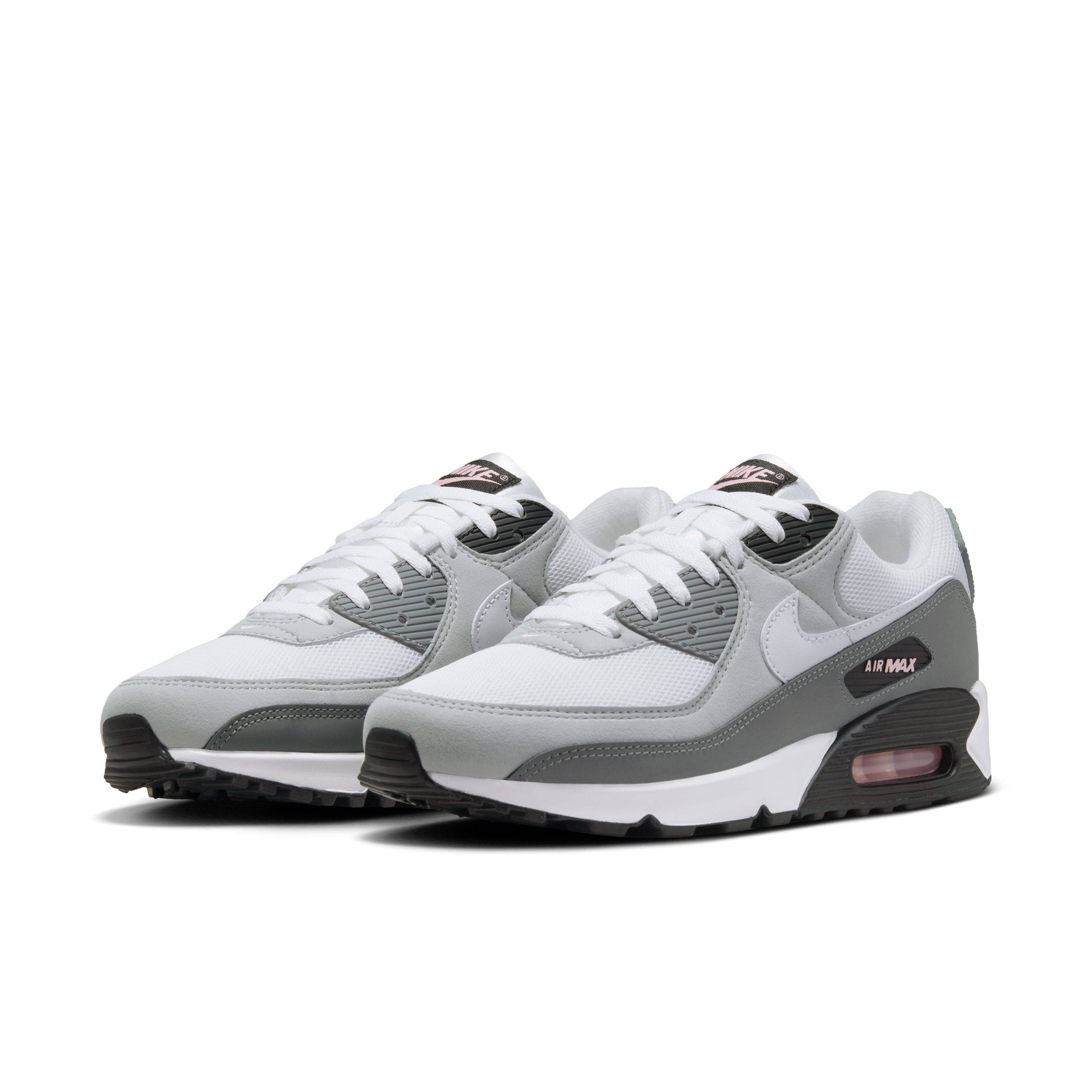 Nike Air Max 90 Wolf Grey Pink Foam IU7542-012 front