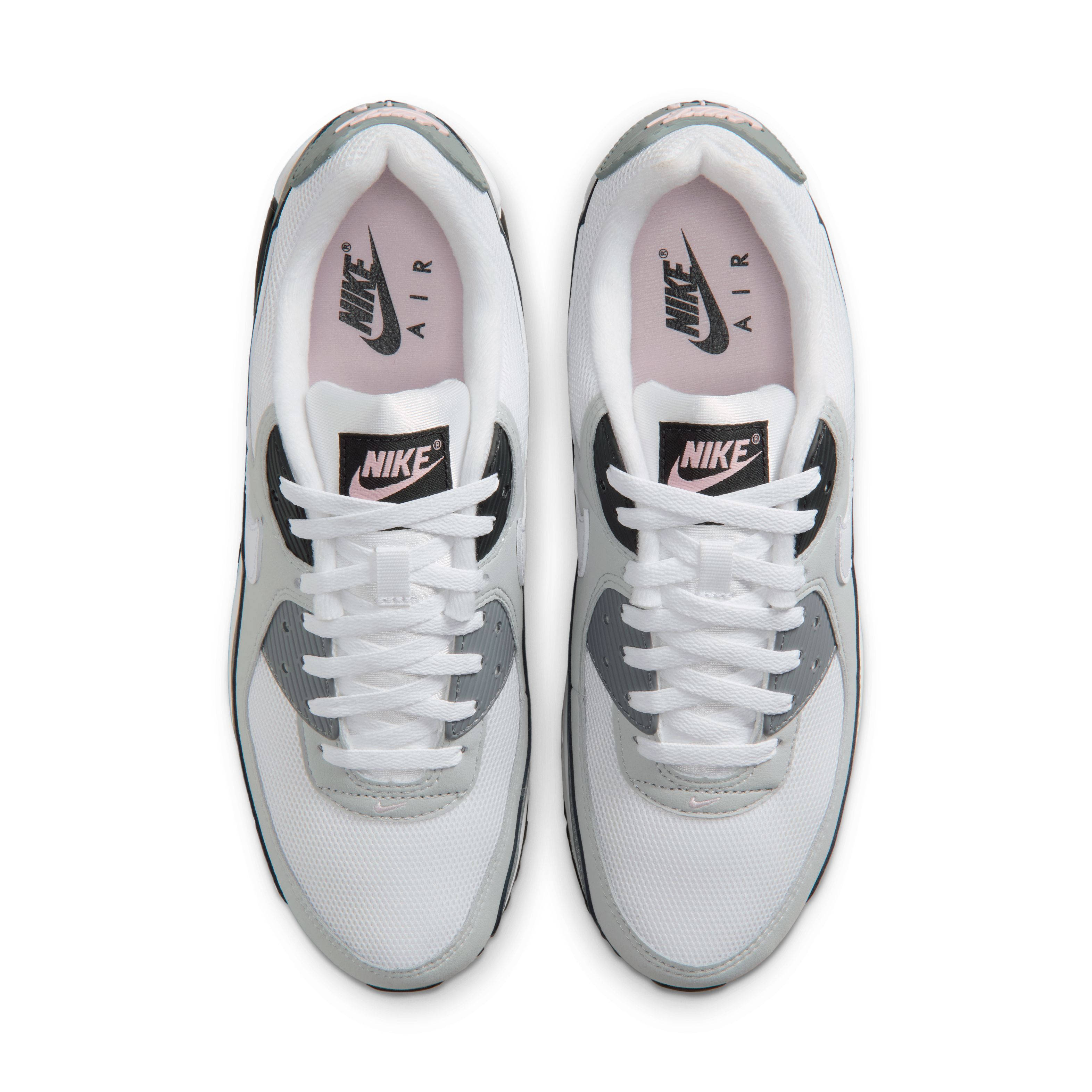 Nike Air Max 90 Wolf Grey Pink Foam IU7542-012 middle