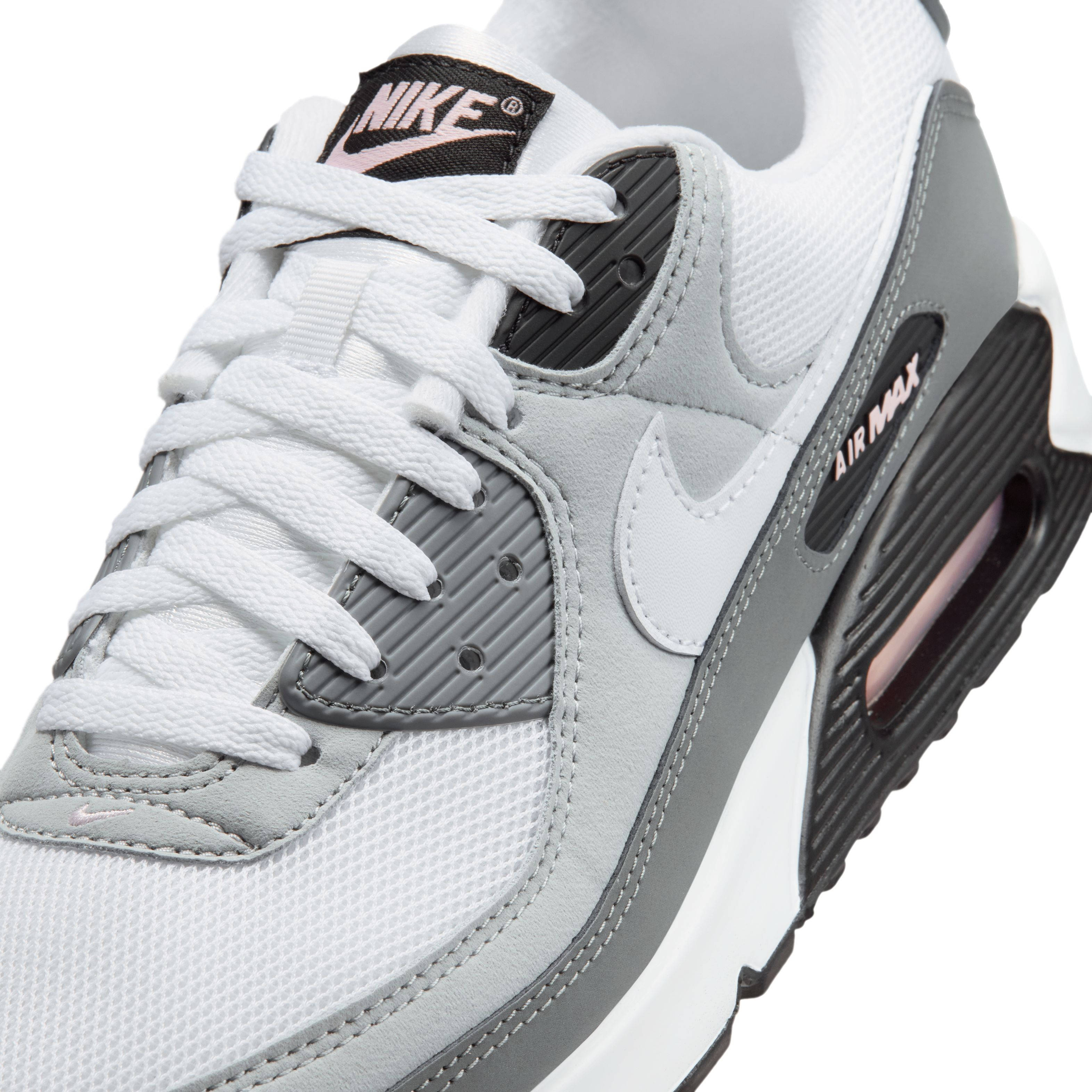 Nike Air Max 90 Wolf Grey Pink Foam IU7542-012 side