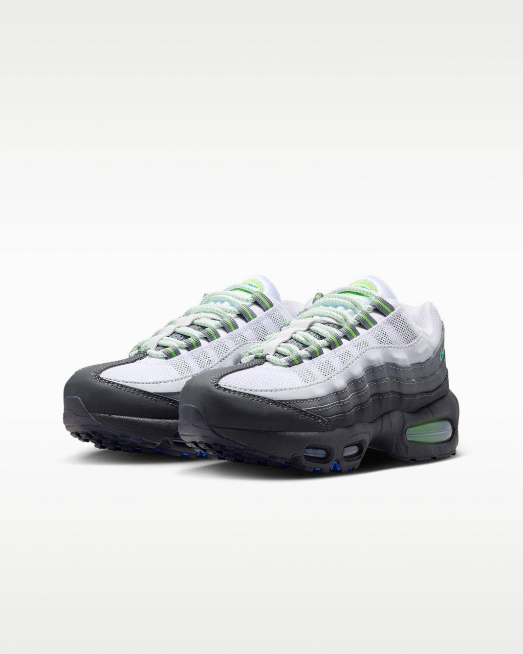 Nike Air Max 95 GS Big Bubble Apple Green IR1481-010 front