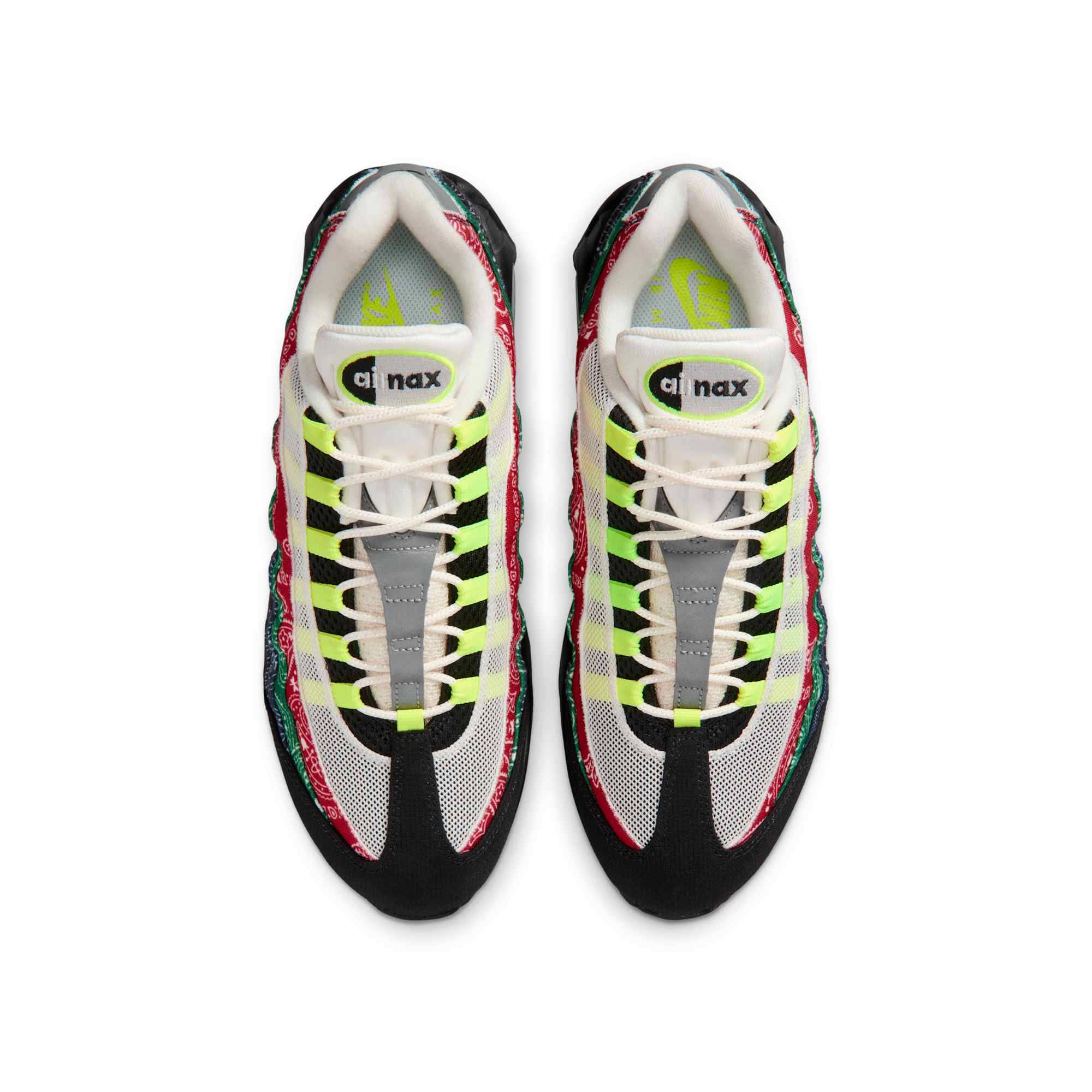 Nike Air Max 95 OG Big Bubble Paisley Neon IQ0620-100 middle