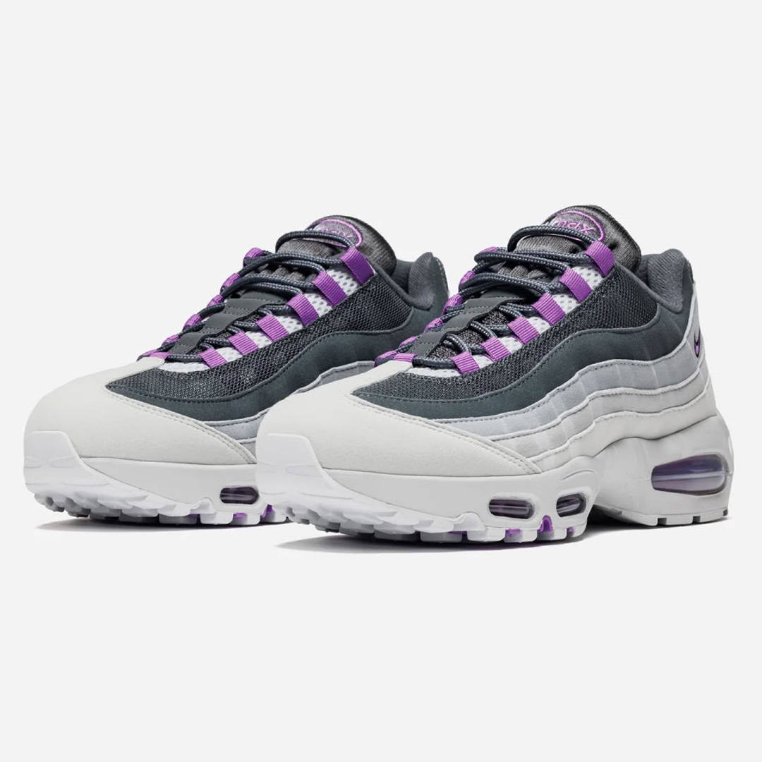 Nike Air Max 95 OG Big Bubble Photon Dust Bright Violet Front