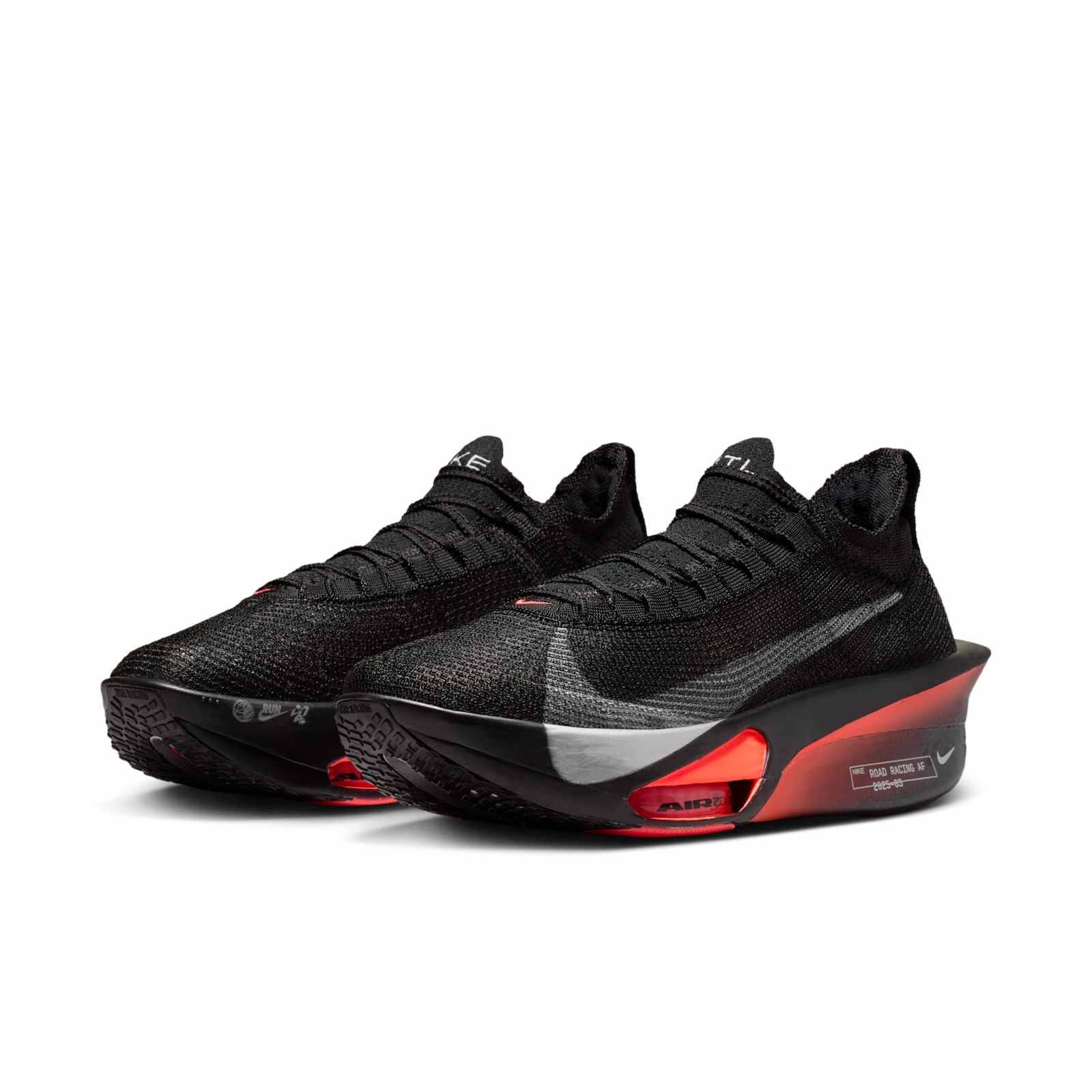 Nike Alphafly 3 Road Racing Black Bright Crimson IR1996-001 front