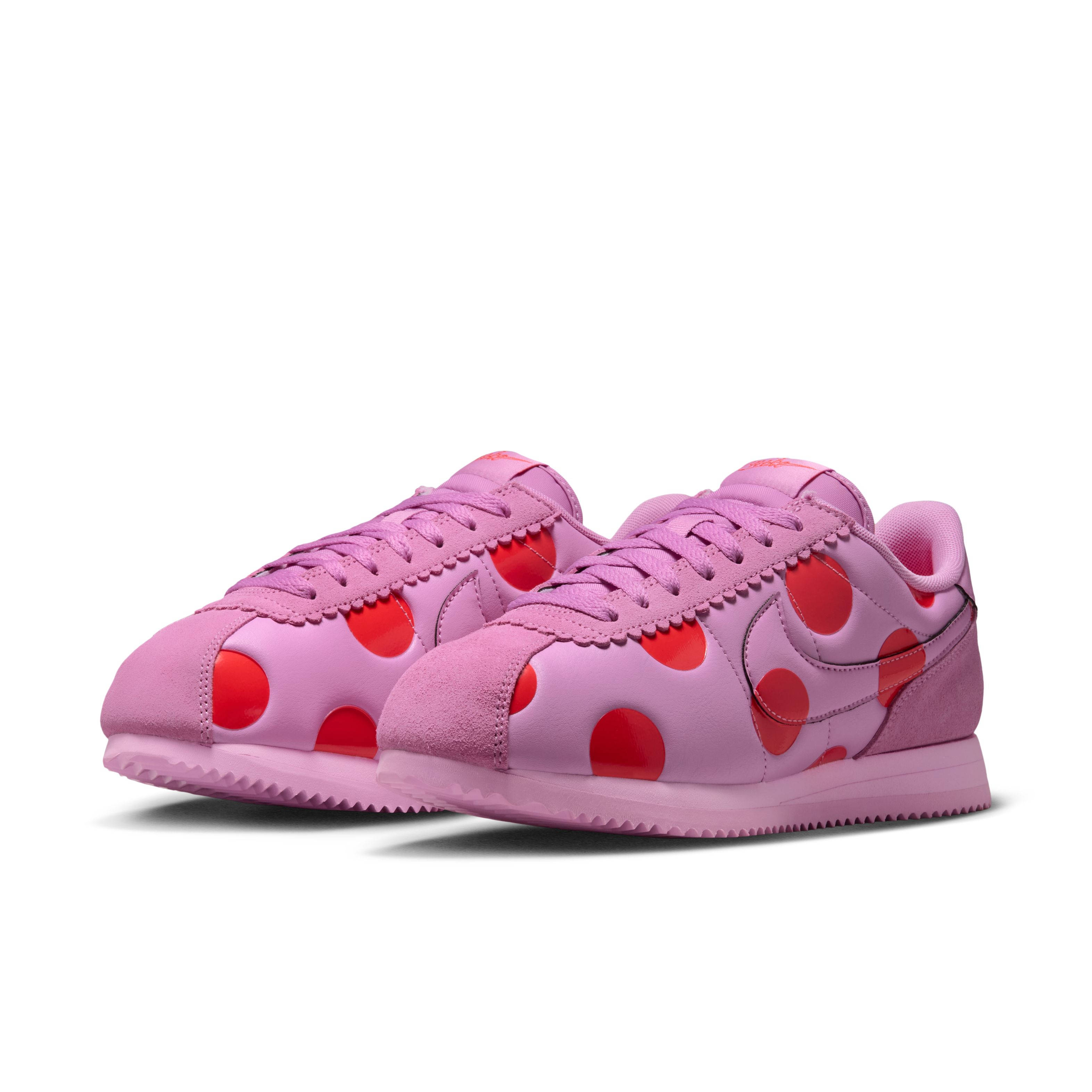 Nike Cortez Polka Dot Pink Red IR1332-500 front