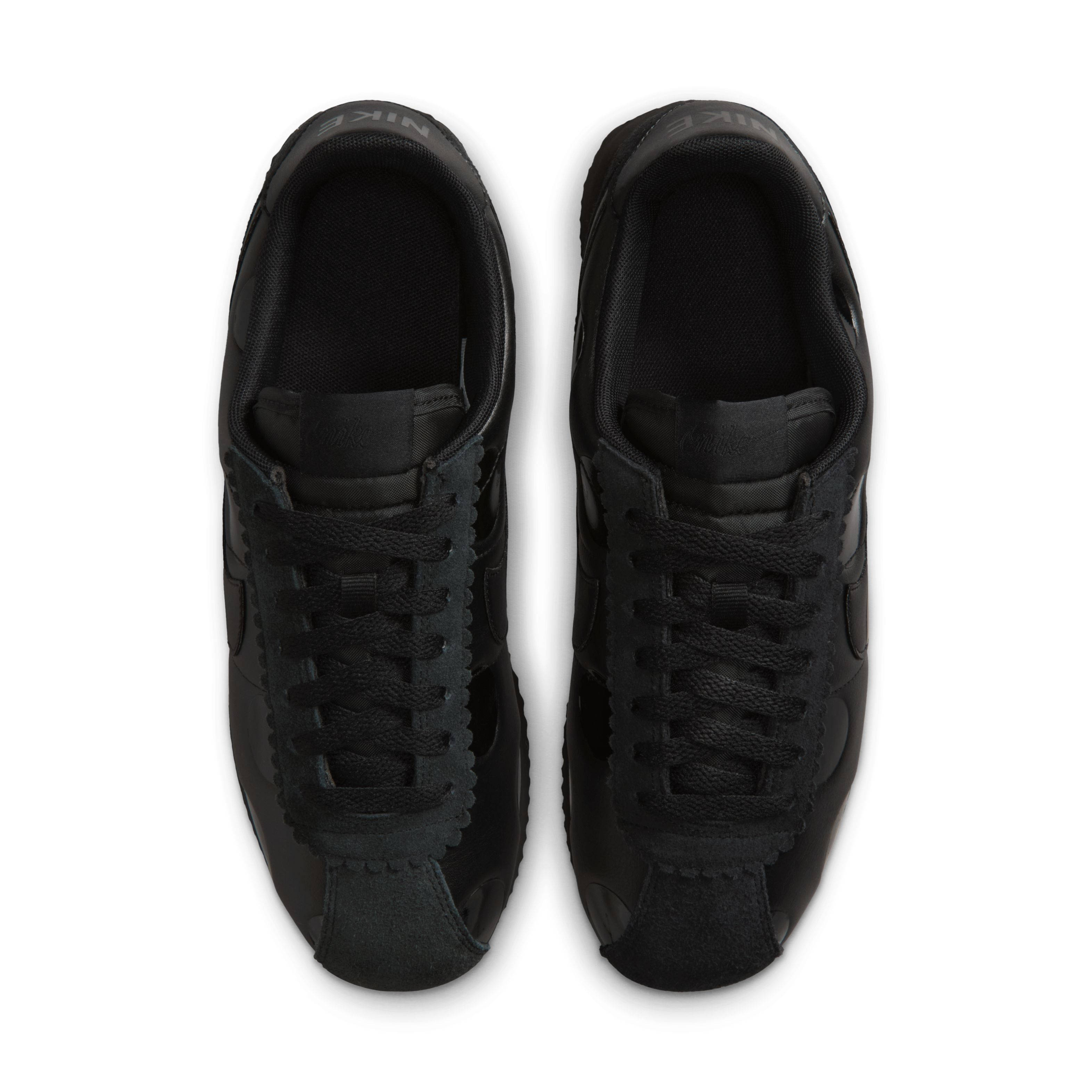 Nike Cortez Triple Black Polka Dot IR1332-002 middle