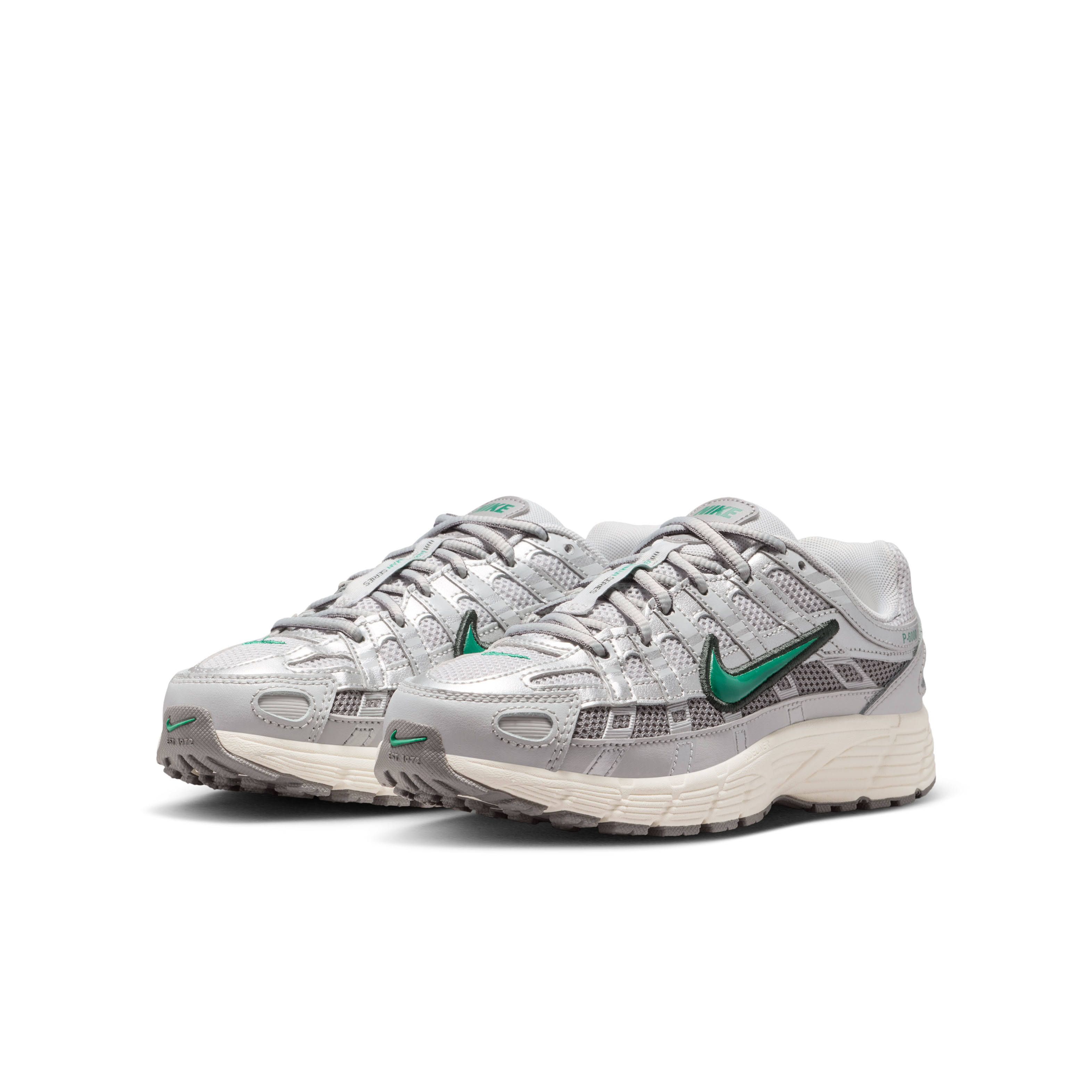 Nike P-6000 GS Metallic Silver Malachite Front