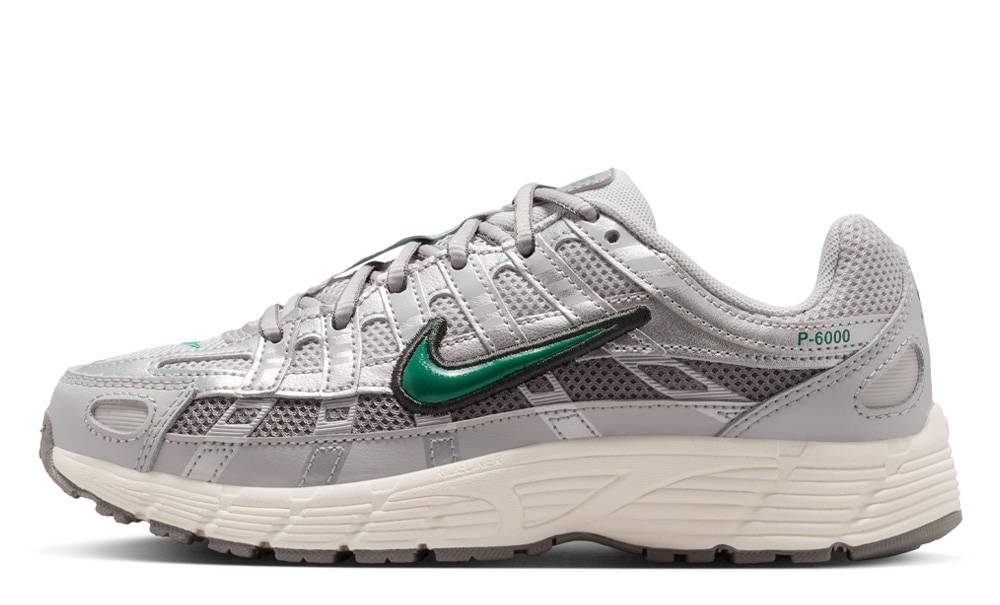 Nike P-6000 GS Metallic Silver Malachite