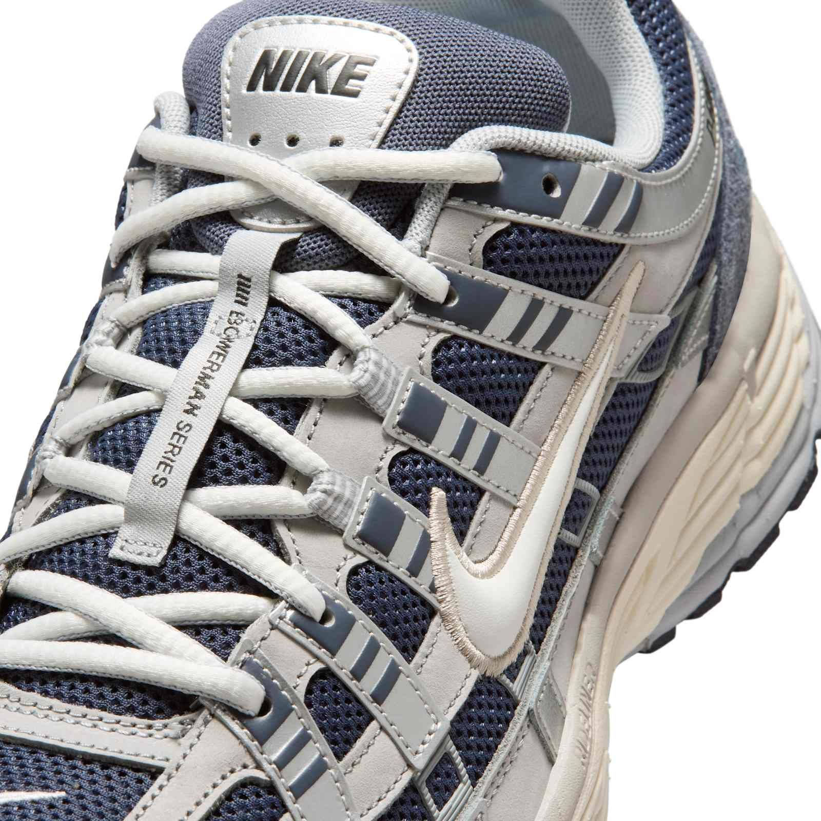 Nike P-6000 Thunder Blue Ivory IU7549-400 tongue