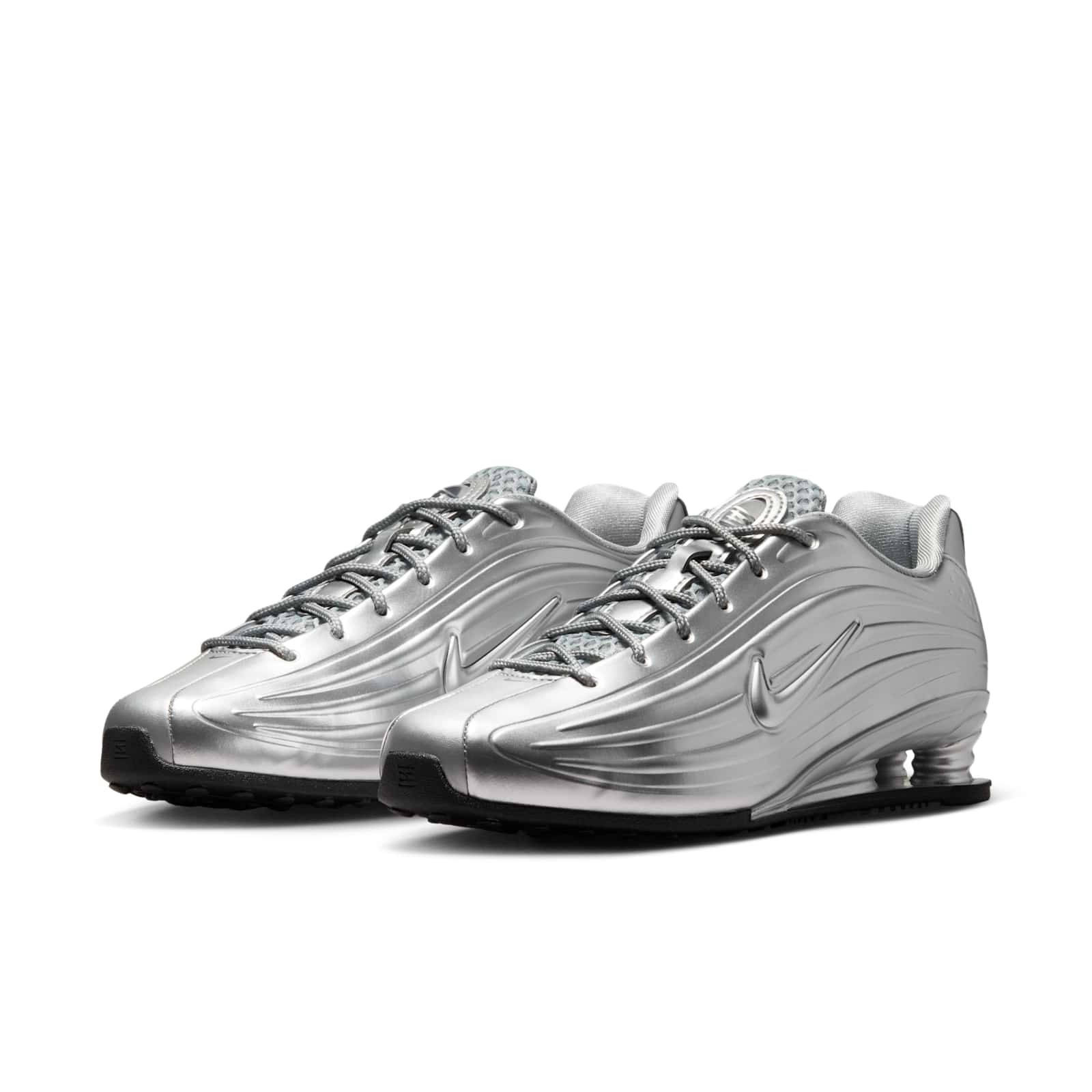Nike Shox Z Silver Black IO7843-002 front