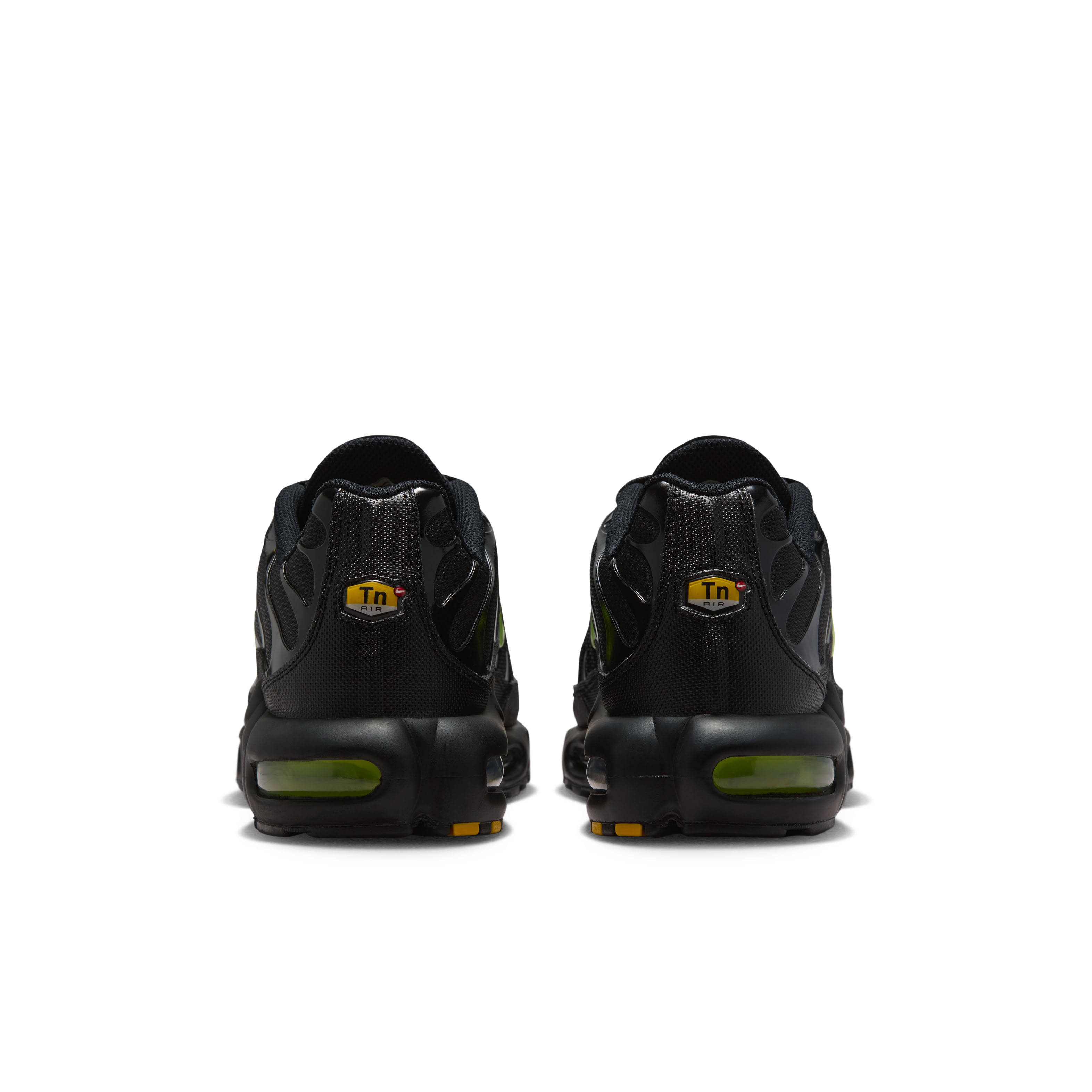 Nike TN Air Max Plus Black Volt Neon Heel