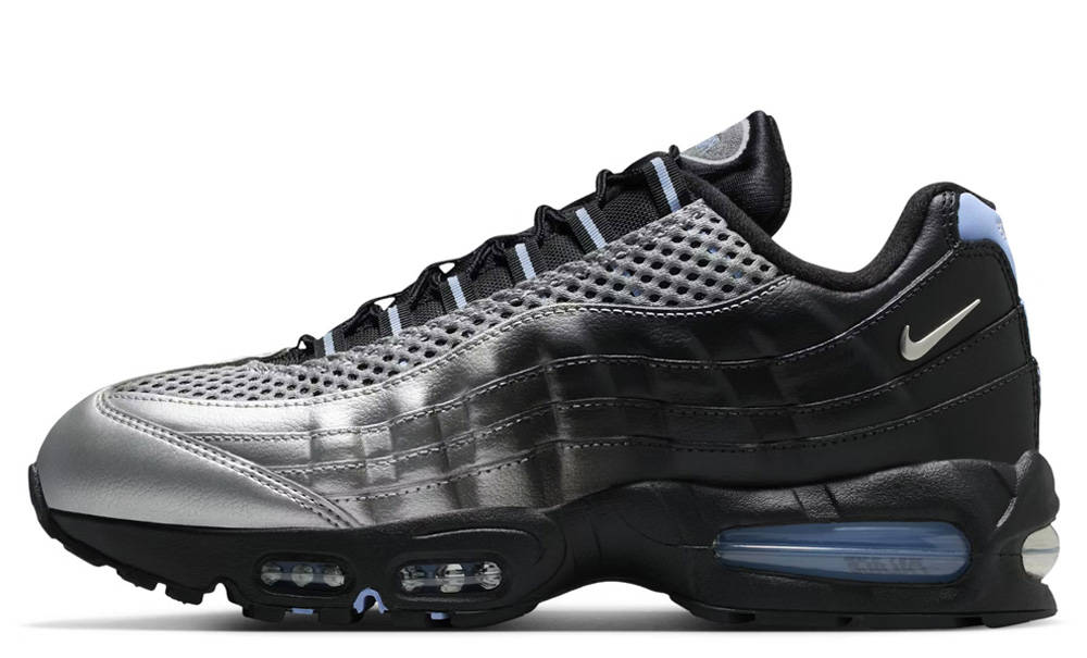 Palace Skateboards × Nike Air Max 95 Silver Black
