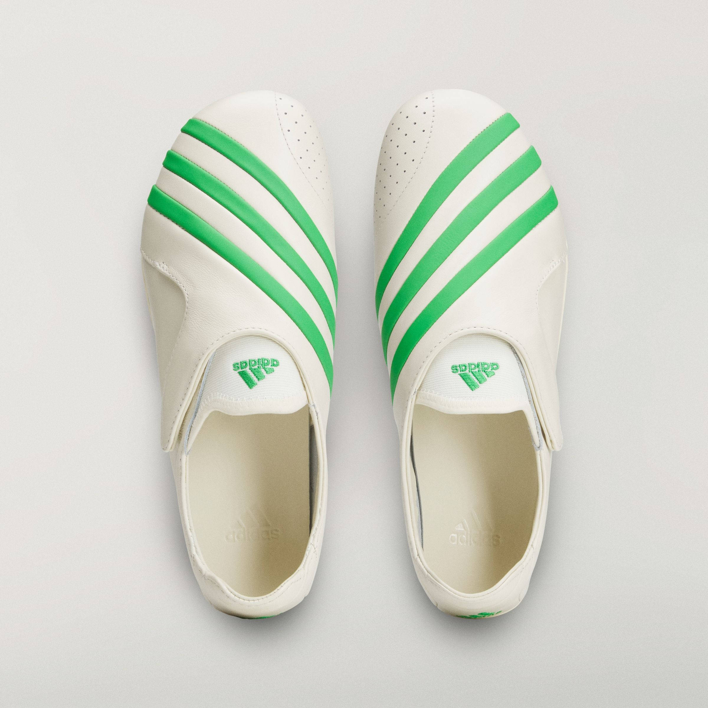 Pharrell Williams x adidas Vario Flat Earther White Green KI7669 middle