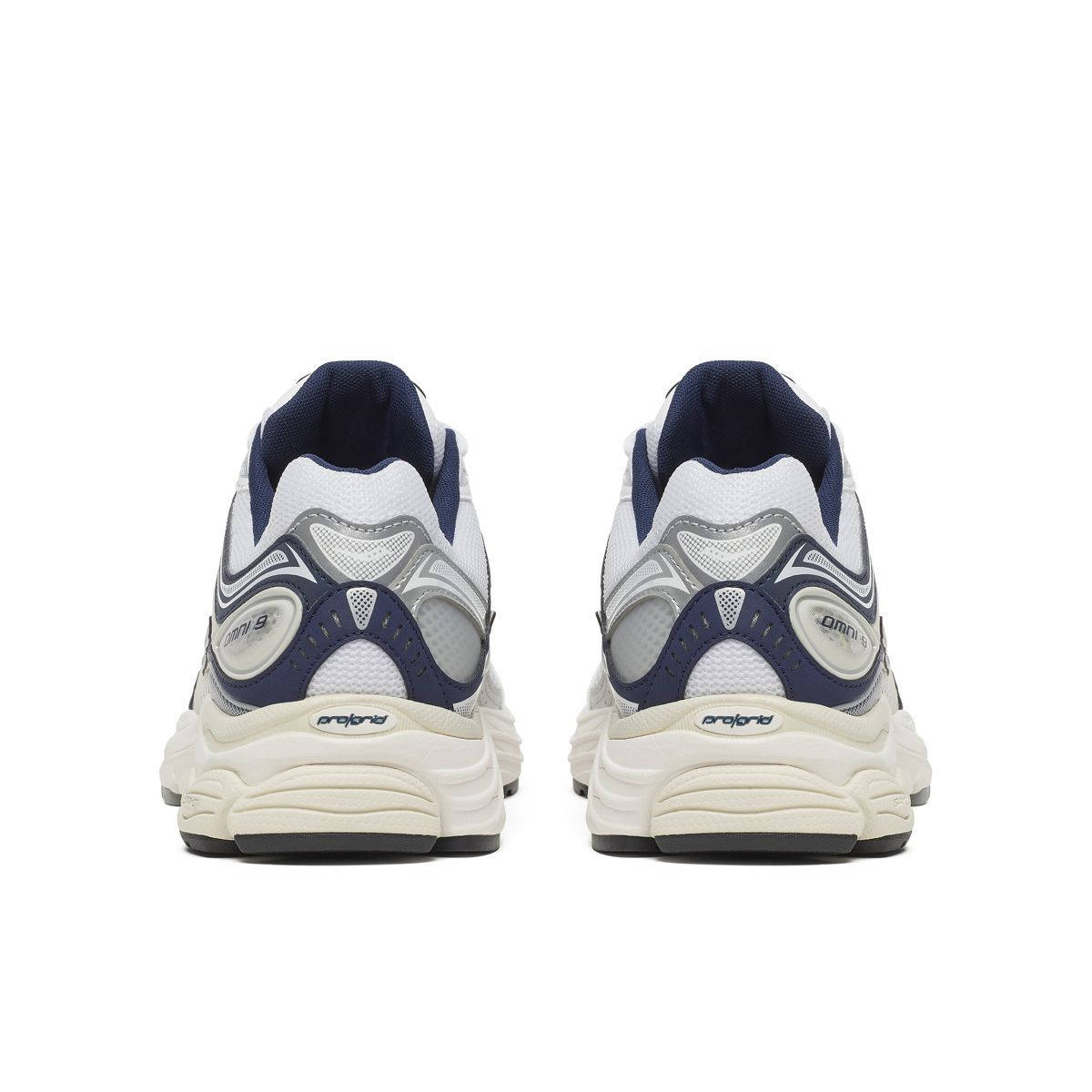 Saucony ProGrid Omni 9 TMY White Navy S70832-12 back