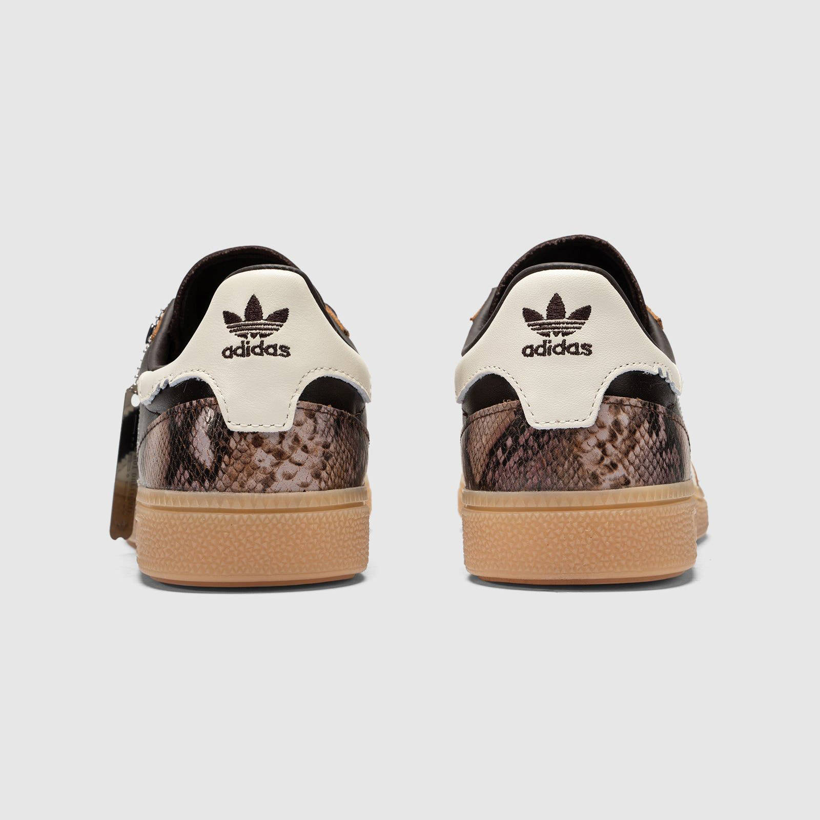 The Whitaker Group x adidas Handball Spezial Do Not Duplicate Snakeskin Brown Black KJ0757 back