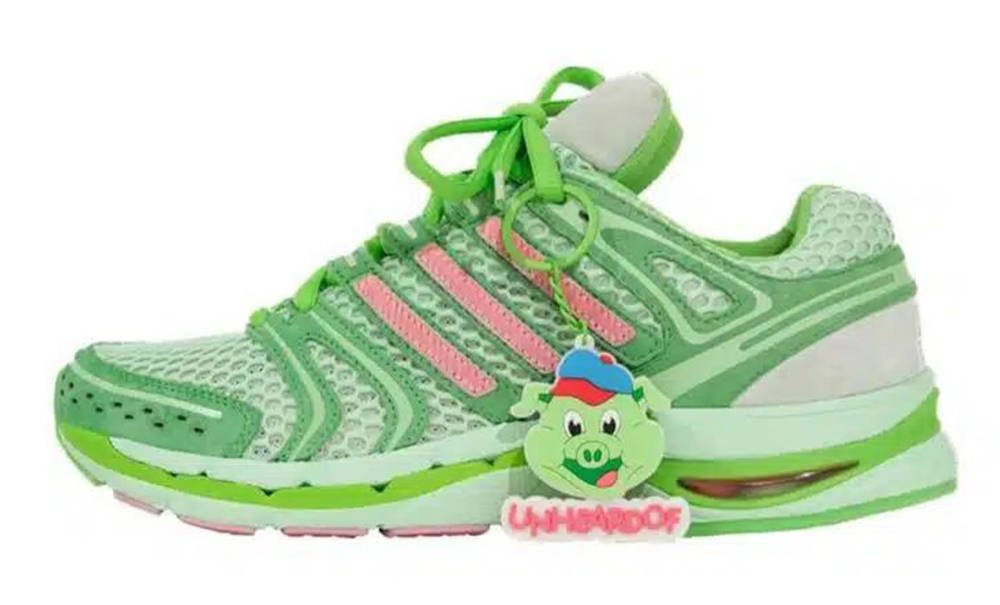 UnheardOf x adidas Adistar Control 5 Piggy Runner 2.0 Green