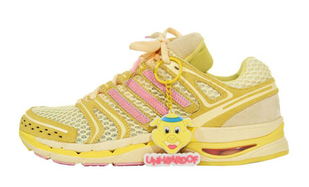 UnheardOf x adidas Adistar Control 5 Piggy Runner 2.0 Yellow
