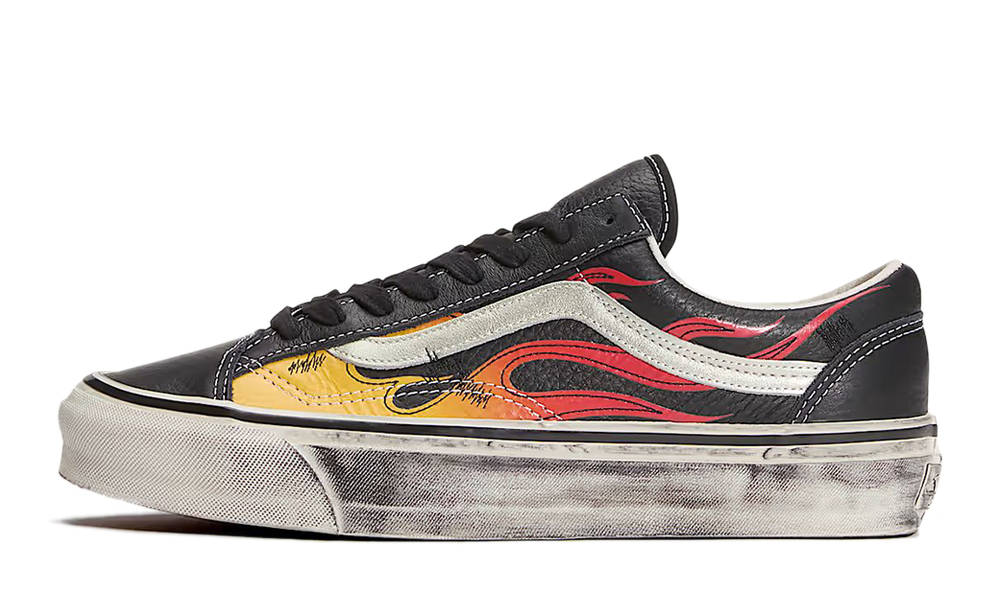Vans Old Skool 36 Flame Black VN000D9RCJK