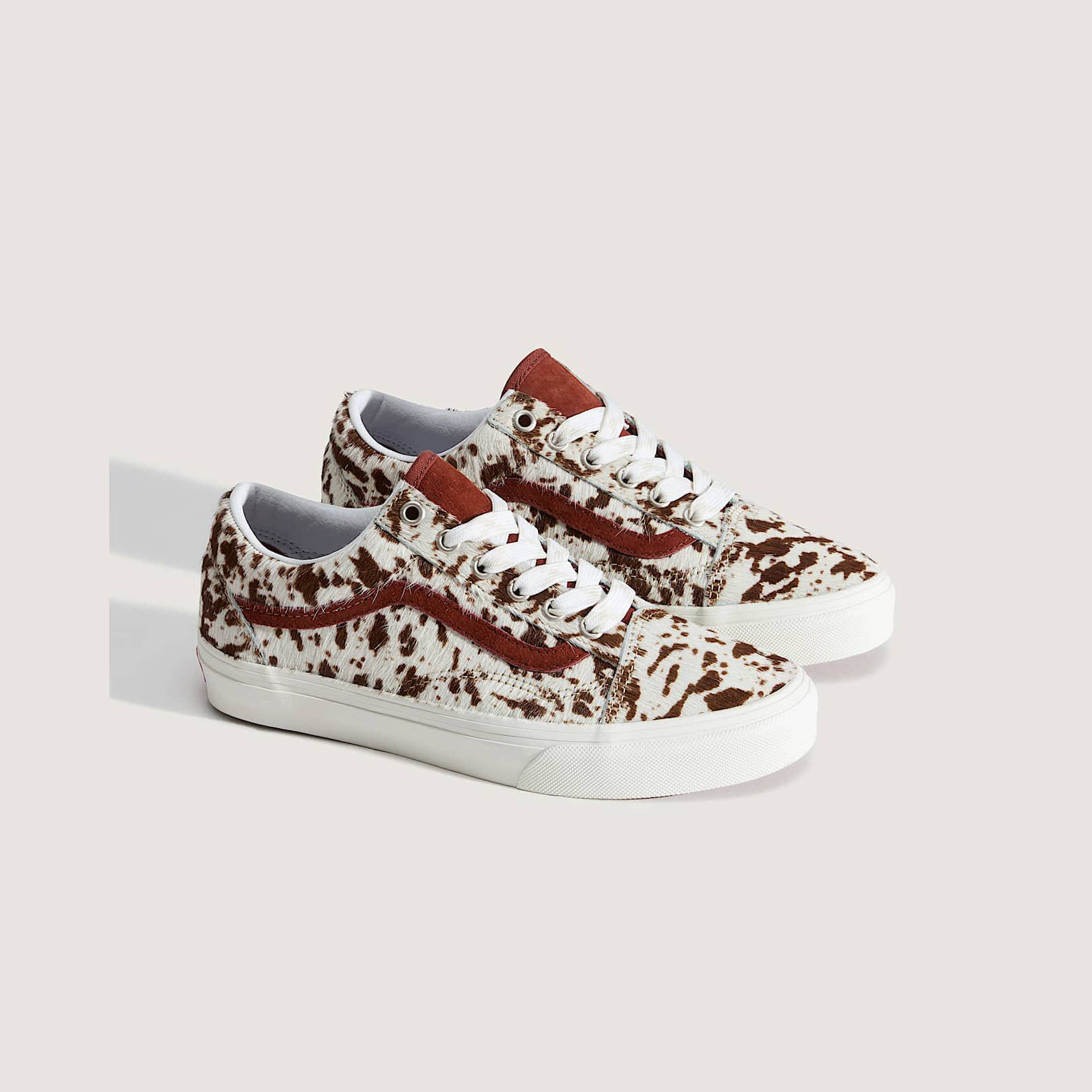 Vans Old Skool Pony Hair Brown VN000D6WFSB front